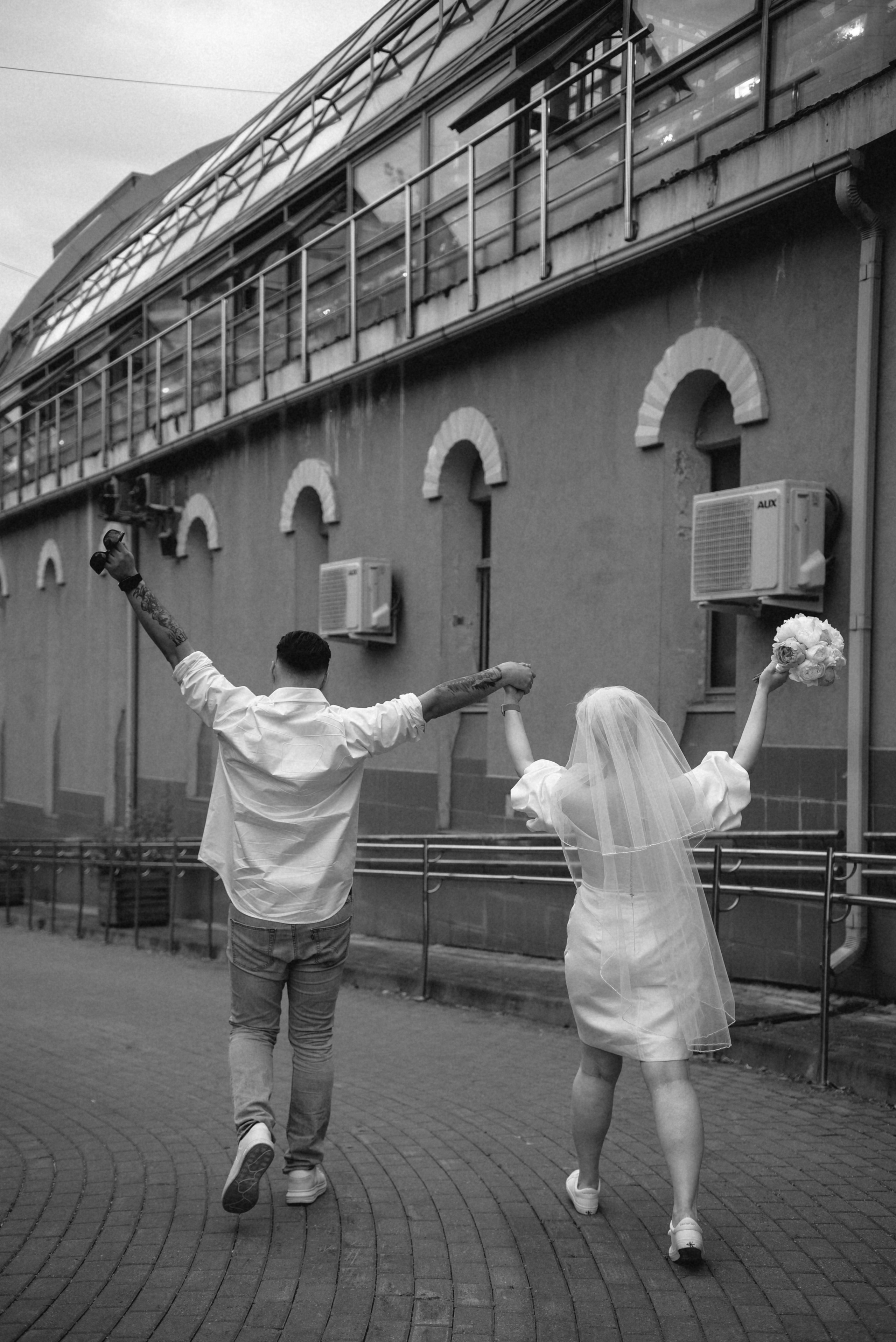 Иван и Надежда Свадебный День Ротонда Дома Клюевых. Фотограф Лола Волна, город Москва