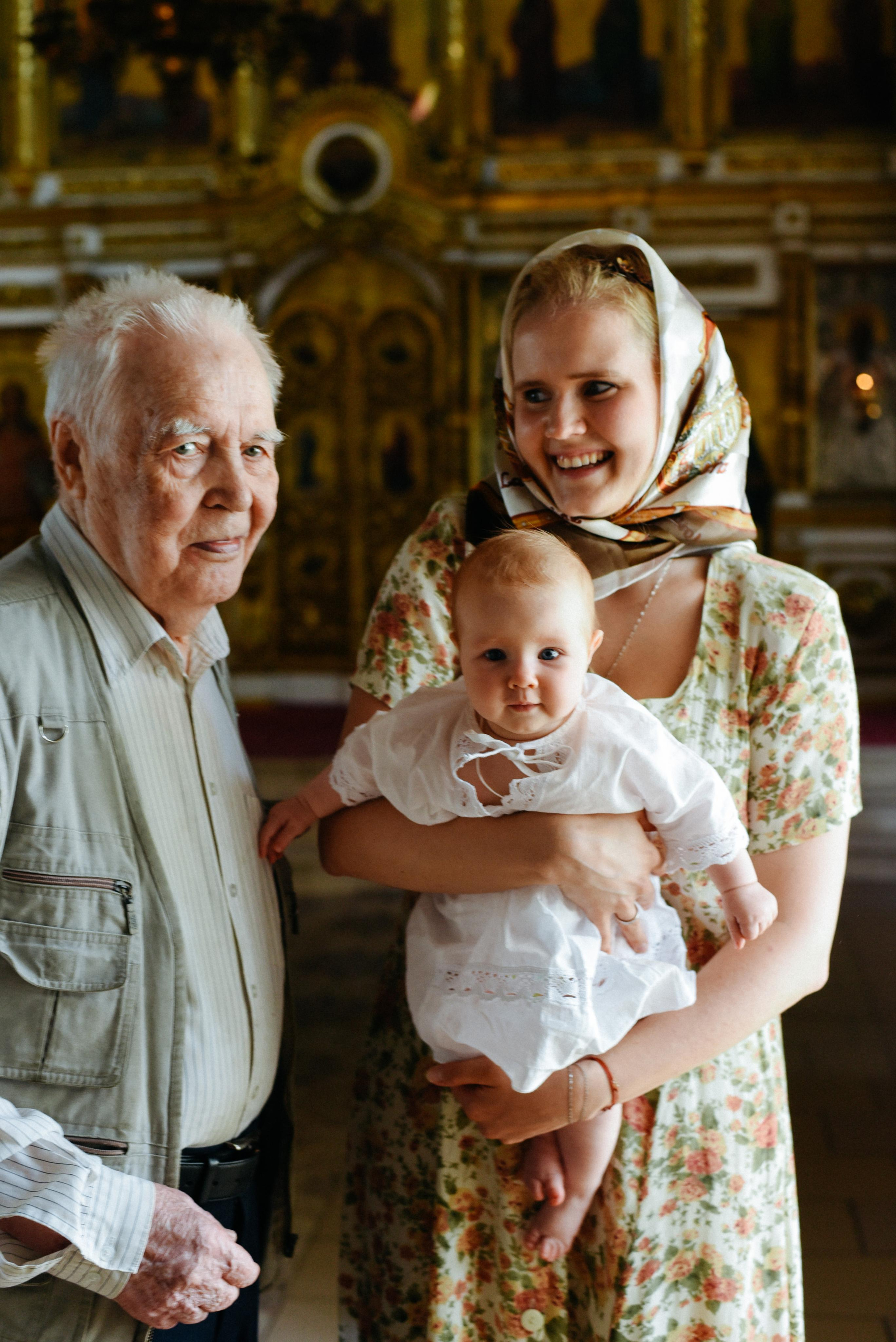 Крещение Саломеи. Фотограф Лола Волна, город Москва