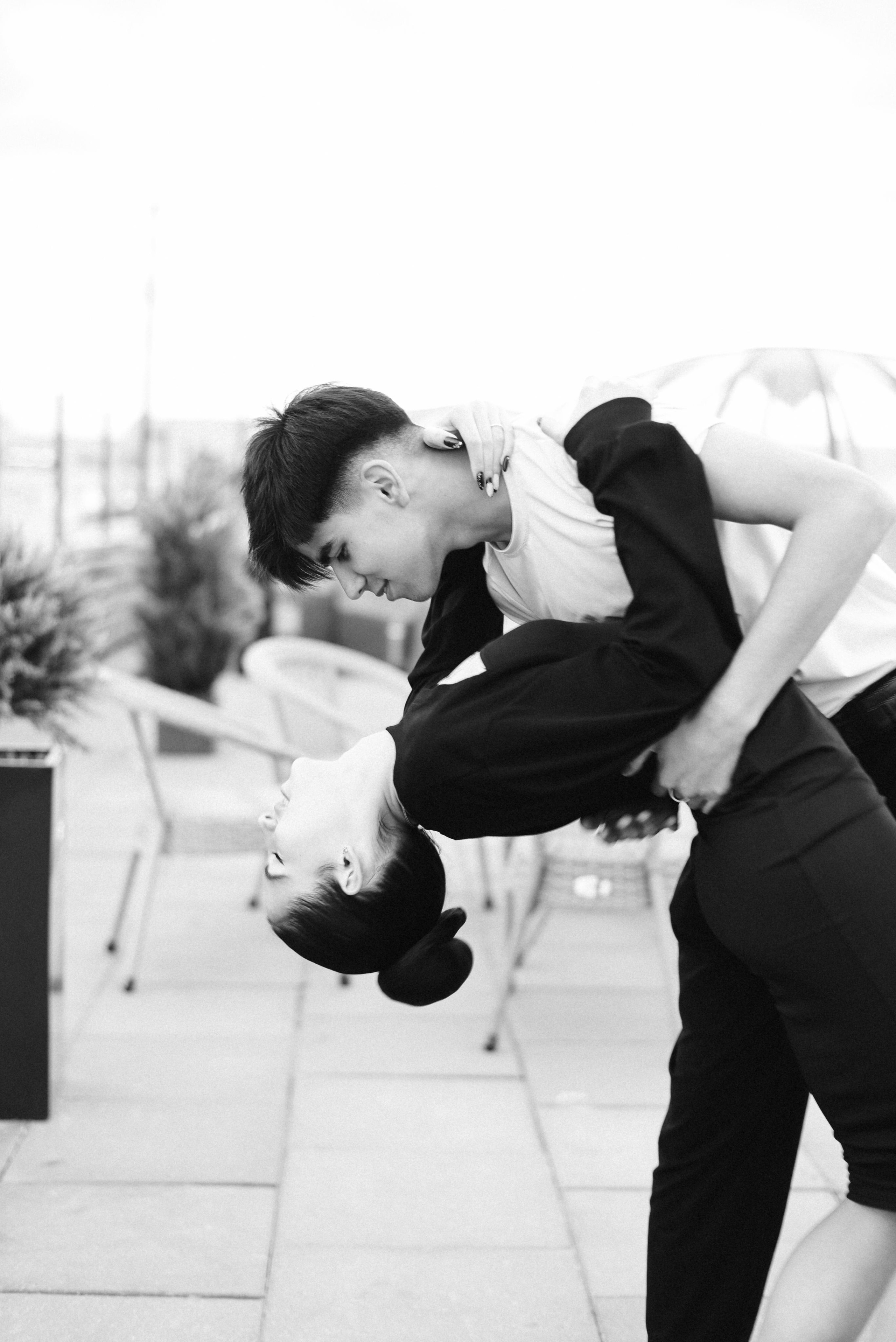 Крыша Виктория и Сергей. Фотограф Лола Волна, город Москва