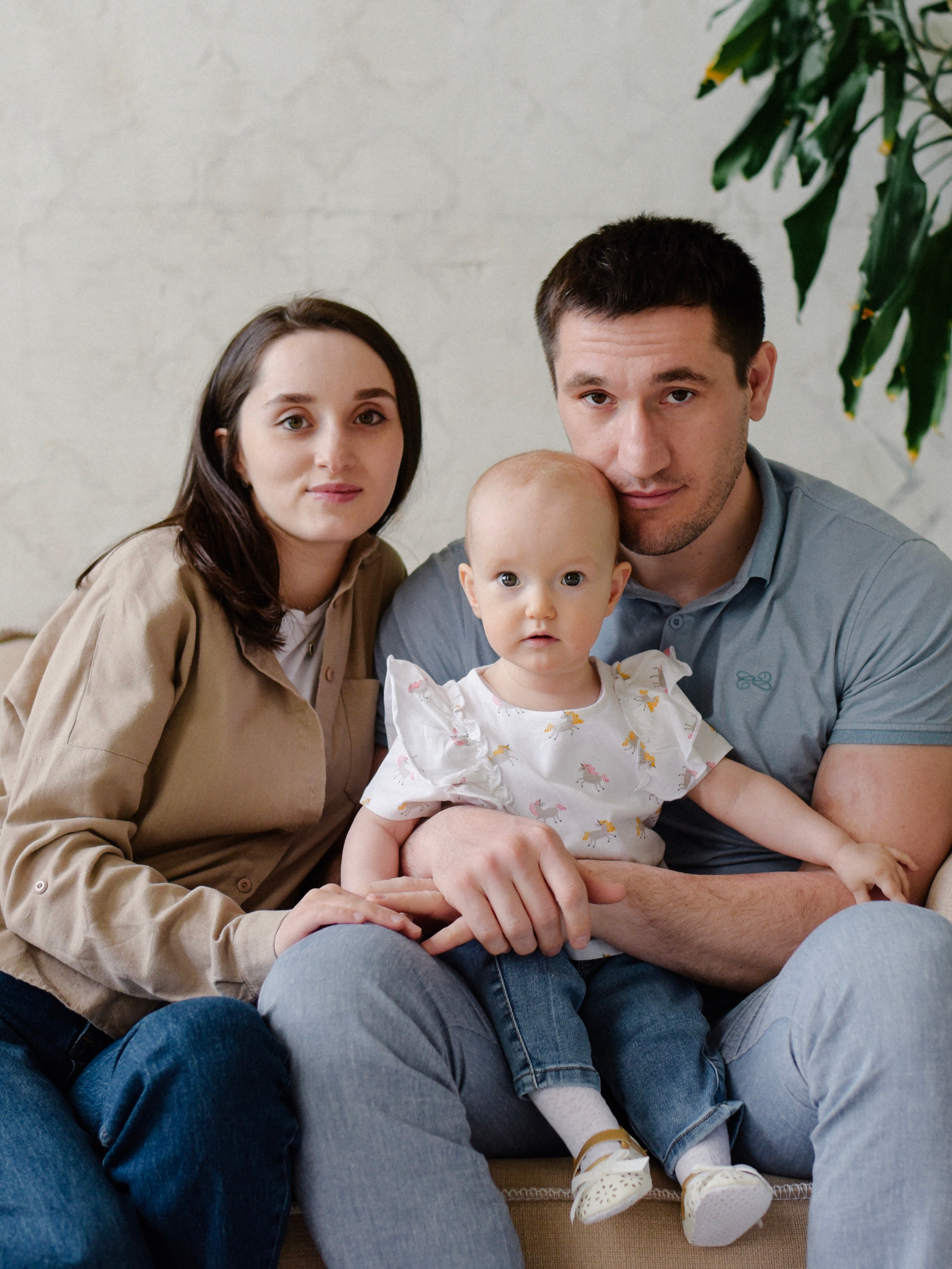 Патимат, Руслан и дочка. Фотограф Лола Волна, город Москва