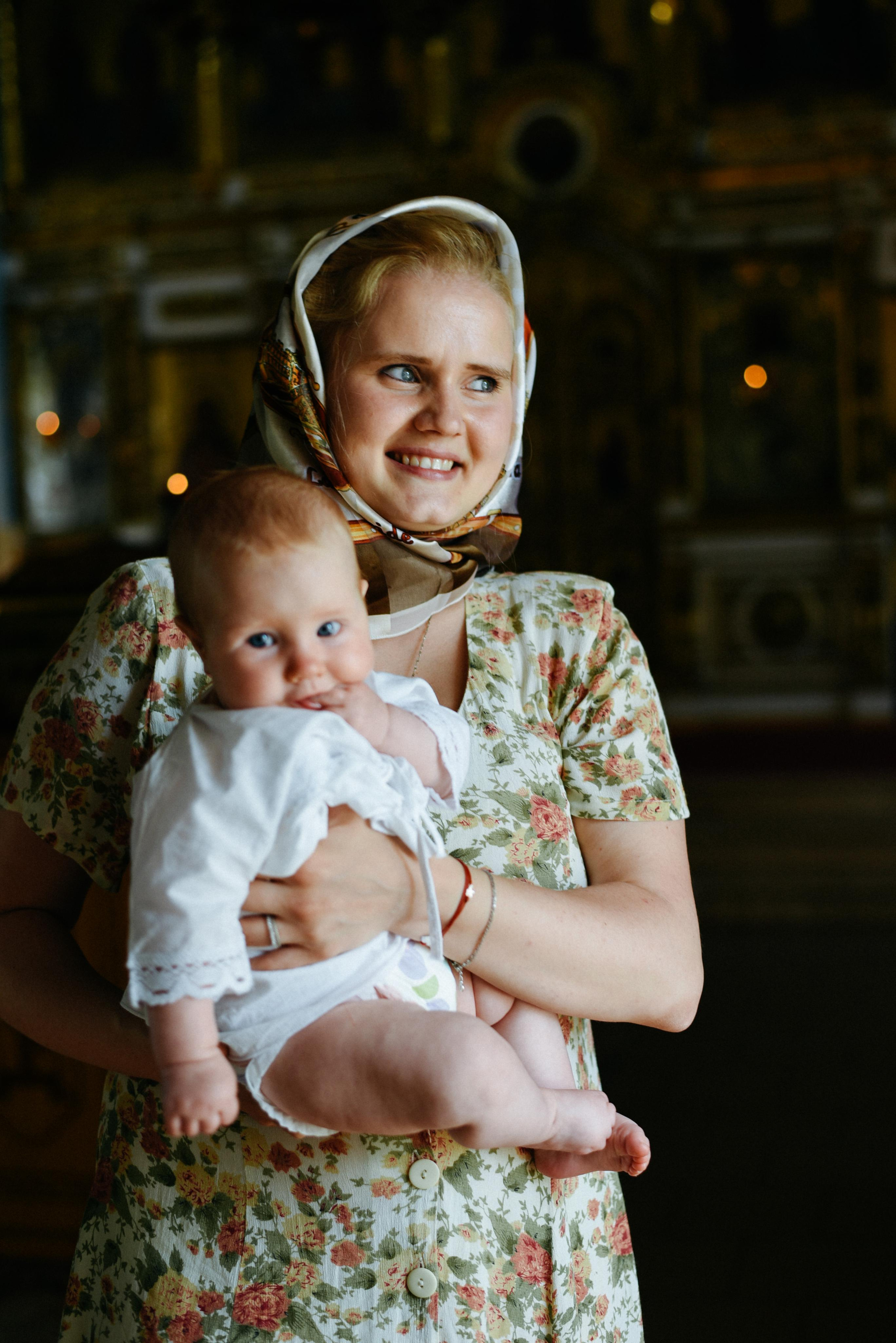 Крещение Саломеи. Фотограф Лола Волна, город Москва