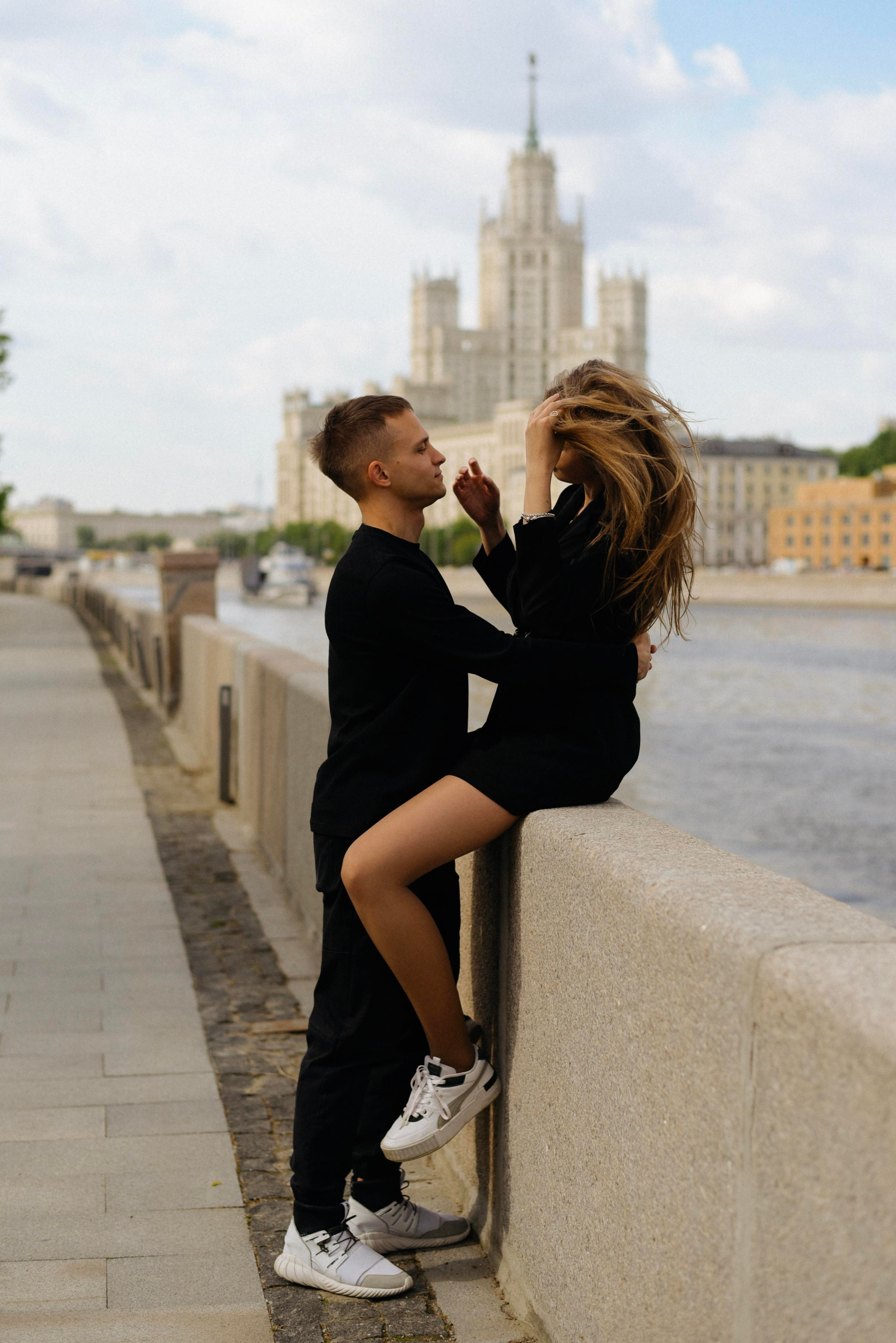 Высотка на Котельнической Руслан и Елена. Фотограф Лола Волна, город Москва