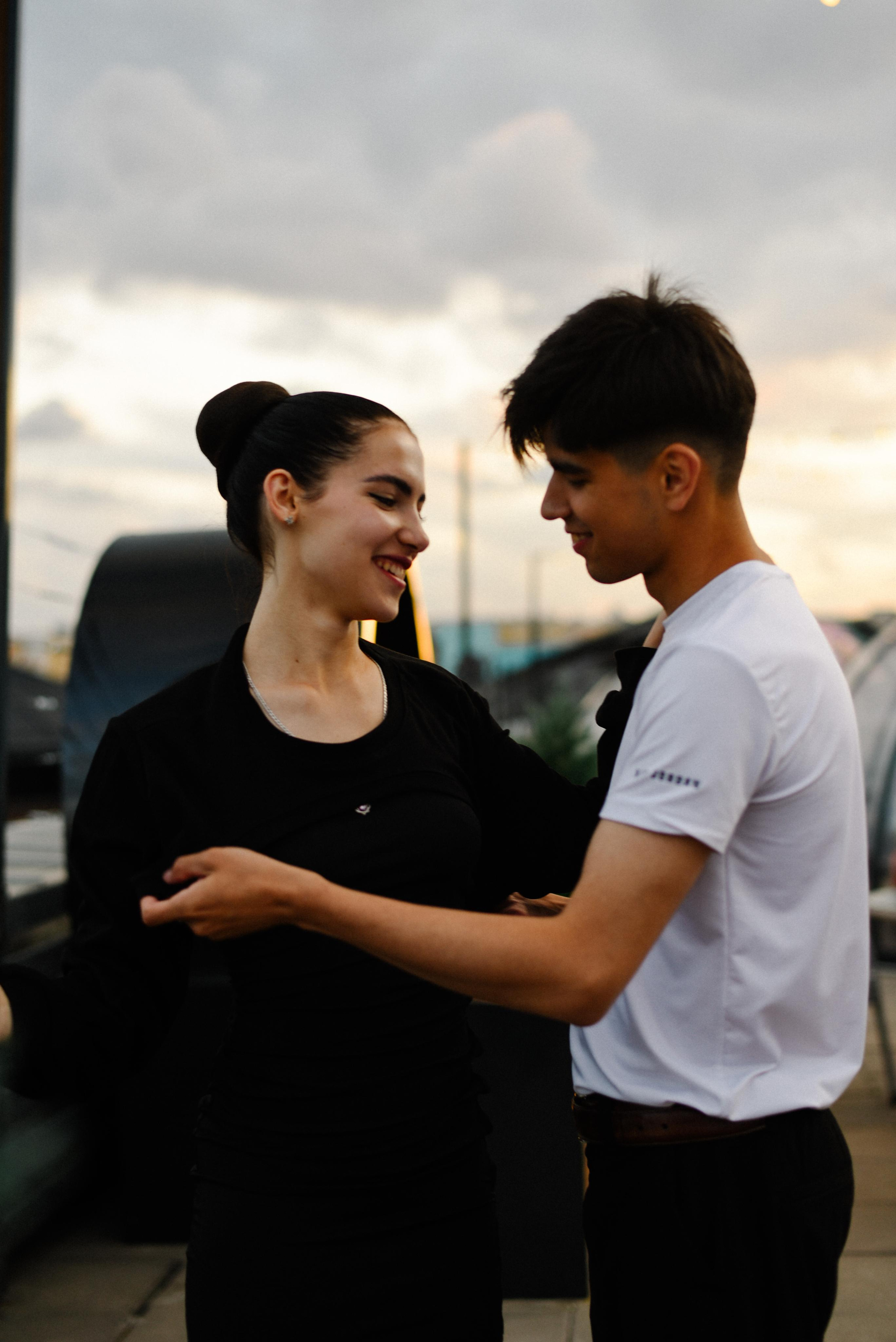 Крыша Виктория и Сергей. Фотограф Лола Волна, город Москва