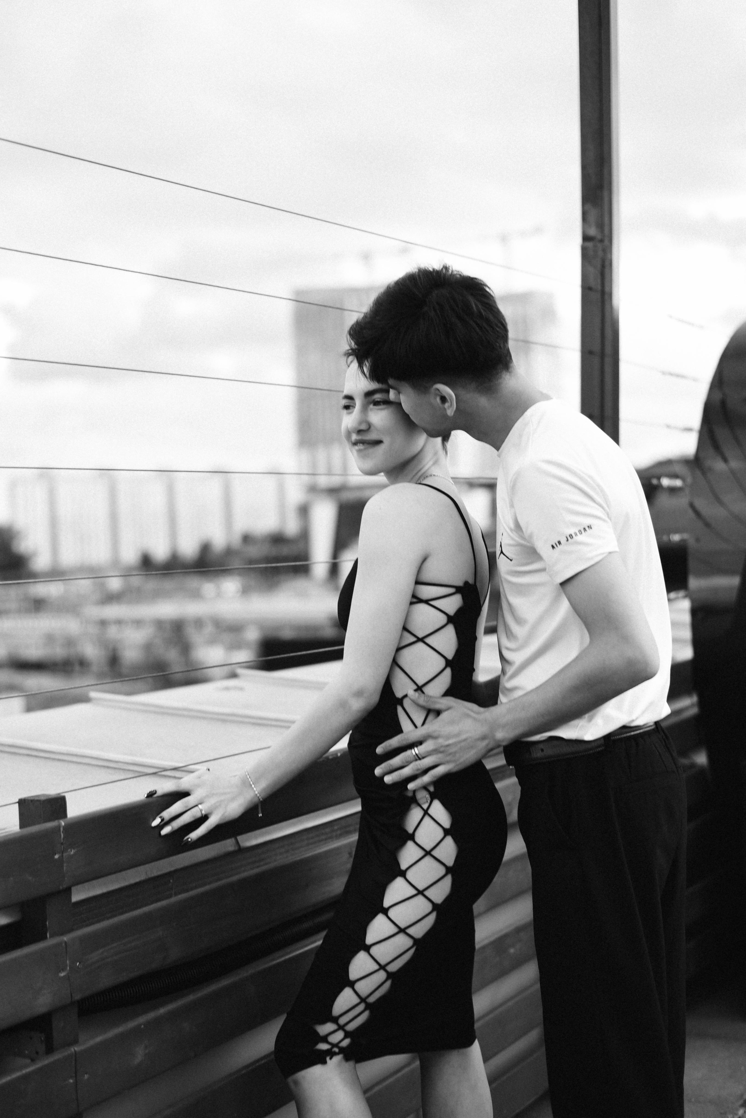 Крыша Виктория и Сергей. Фотограф Лола Волна, город Москва