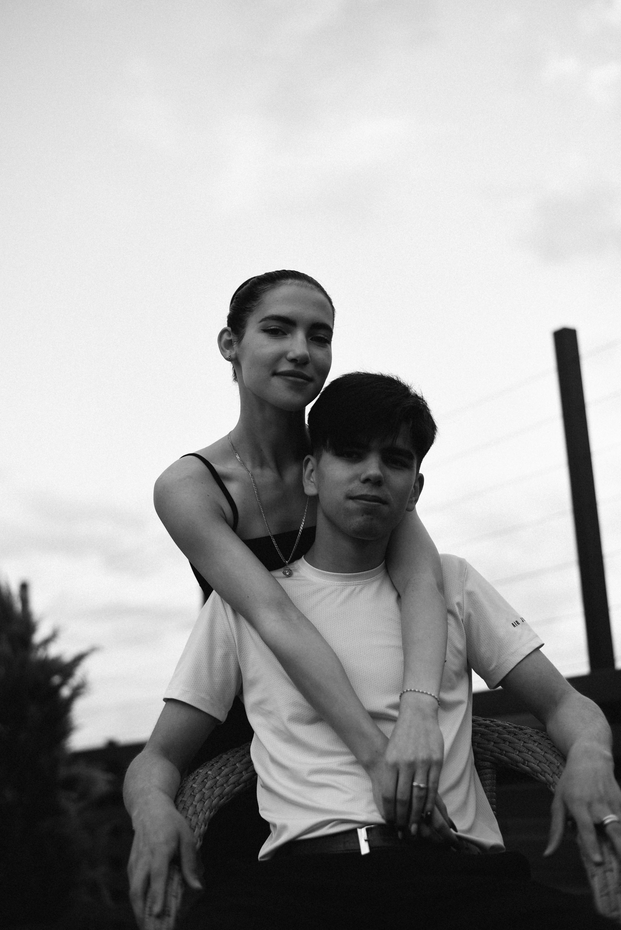 Крыша Виктория и Сергей. Фотограф Лола Волна, город Москва