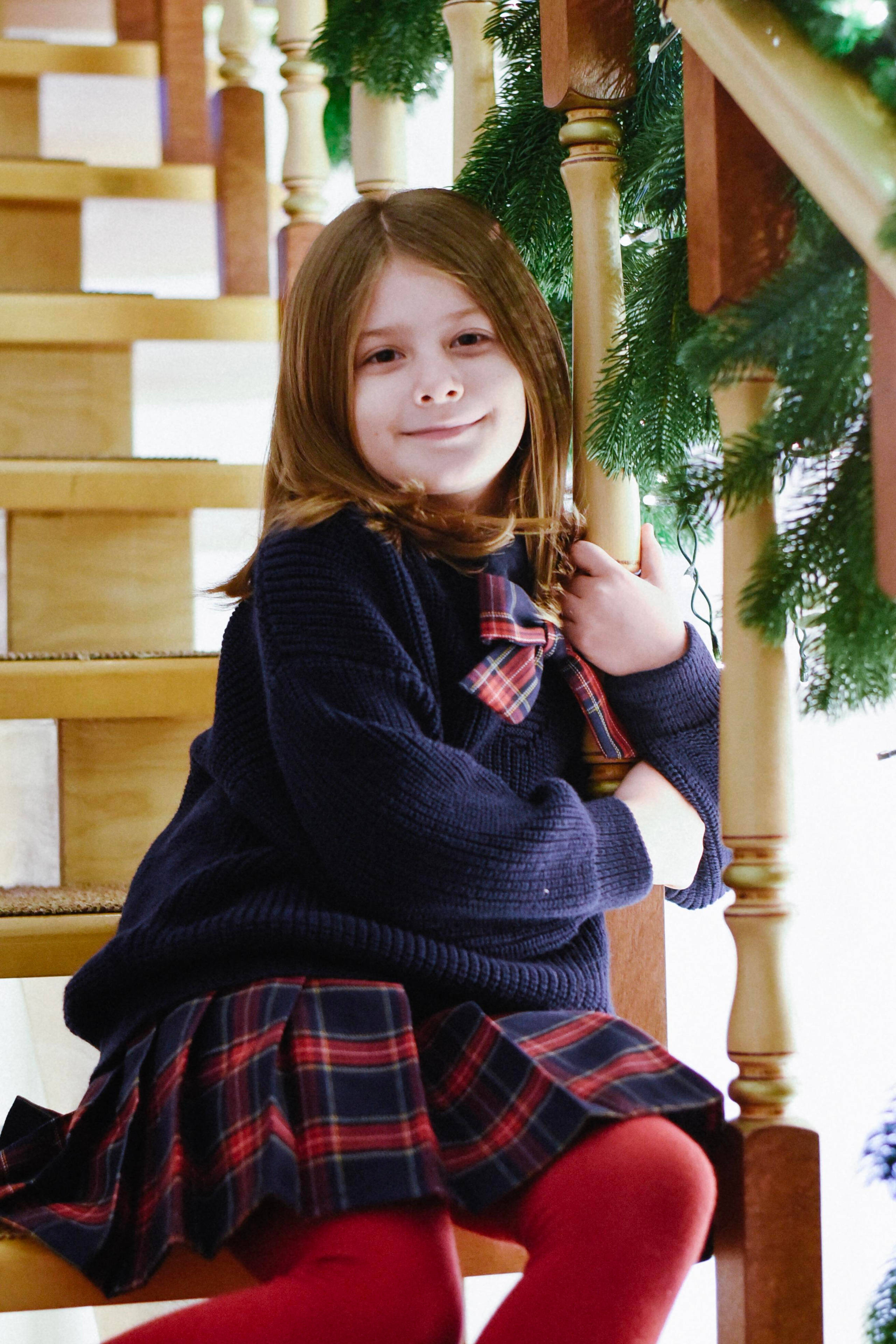 Александра, Илья и девочки Новогодняя. Фотограф Лола Волна, город Москва