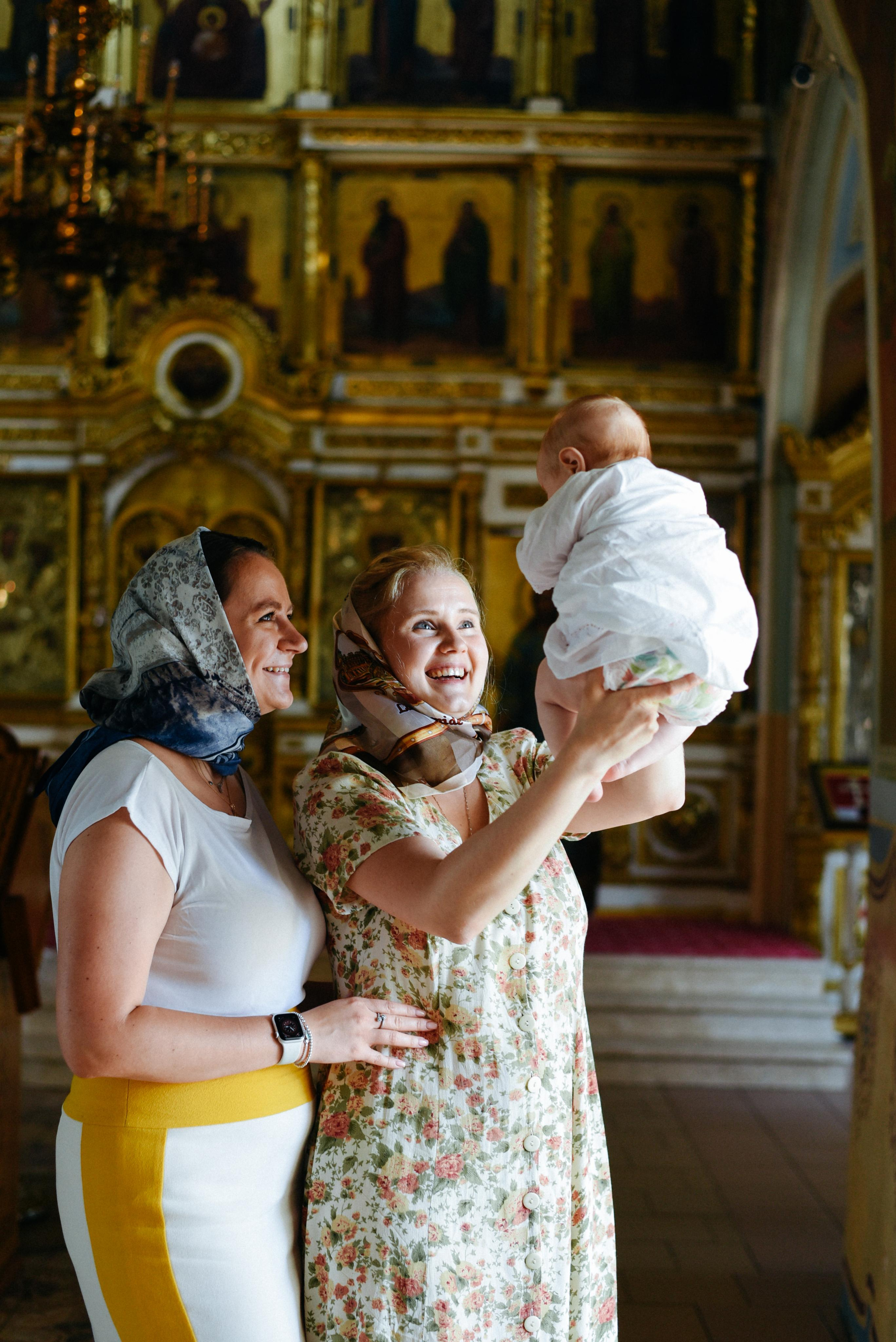 Крещение Саломеи. Фотограф Лола Волна, город Москва