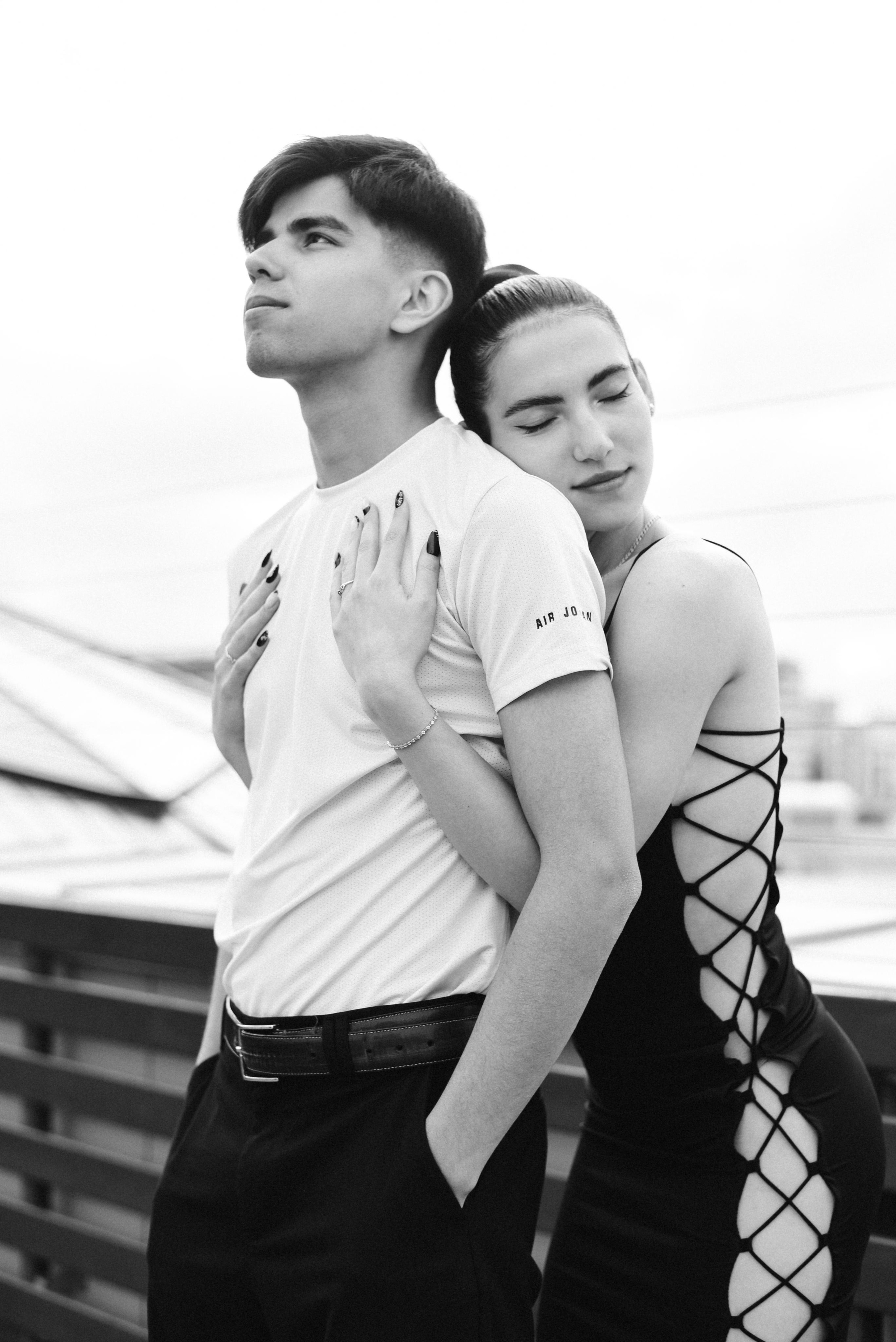 Крыша Виктория и Сергей. Фотограф Лола Волна, город Москва