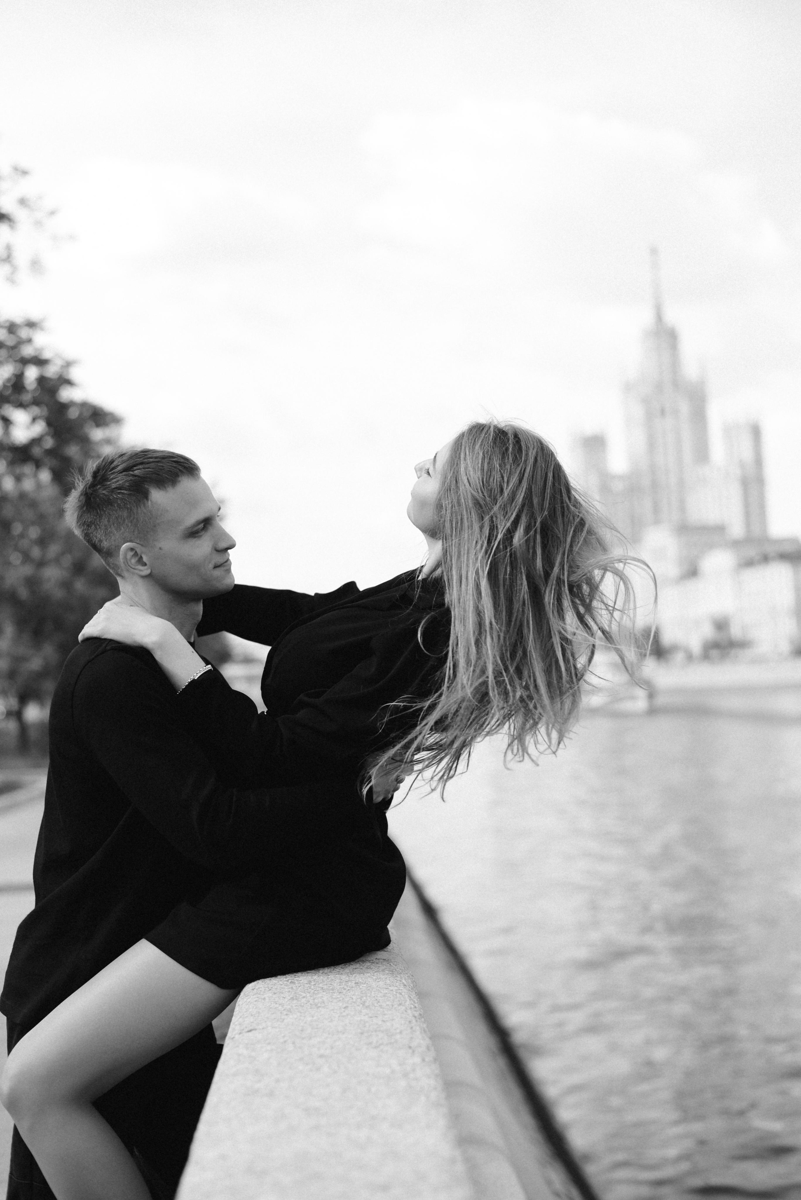 Высотка на Котельнической Руслан и Елена. Фотограф Лола Волна, город Москва