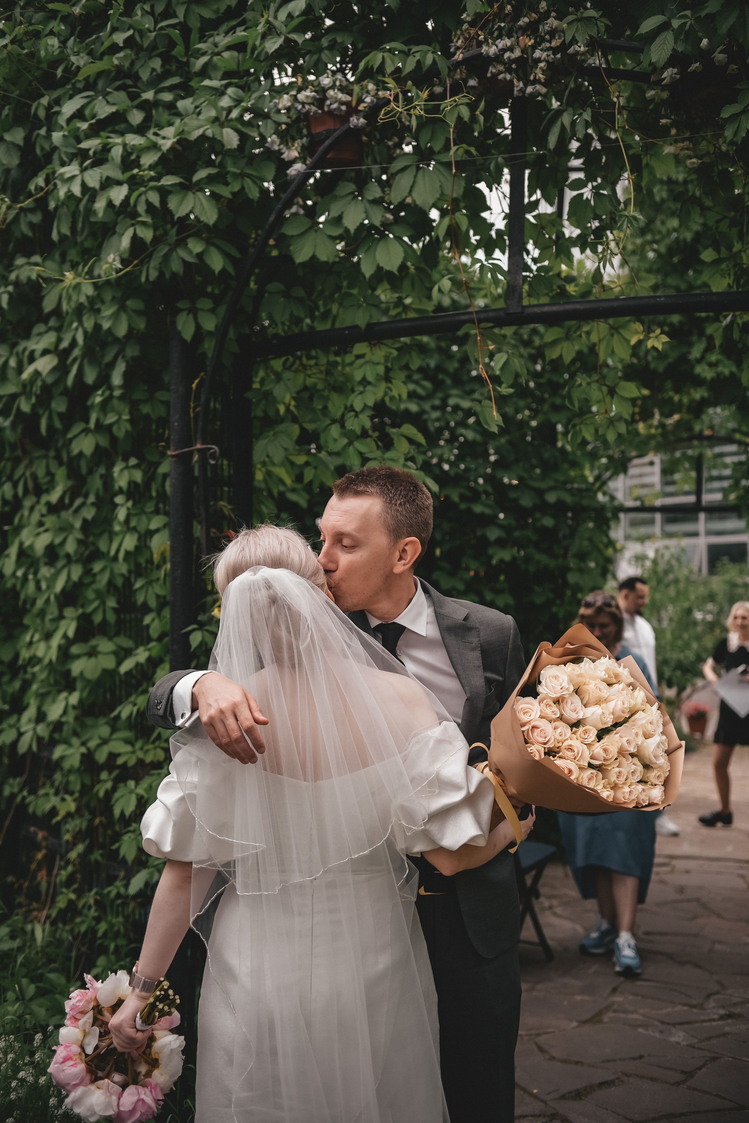Иван и Надежда Свадебный День Ротонда Дома Клюевых. Фотограф Лола Волна, город Москва
