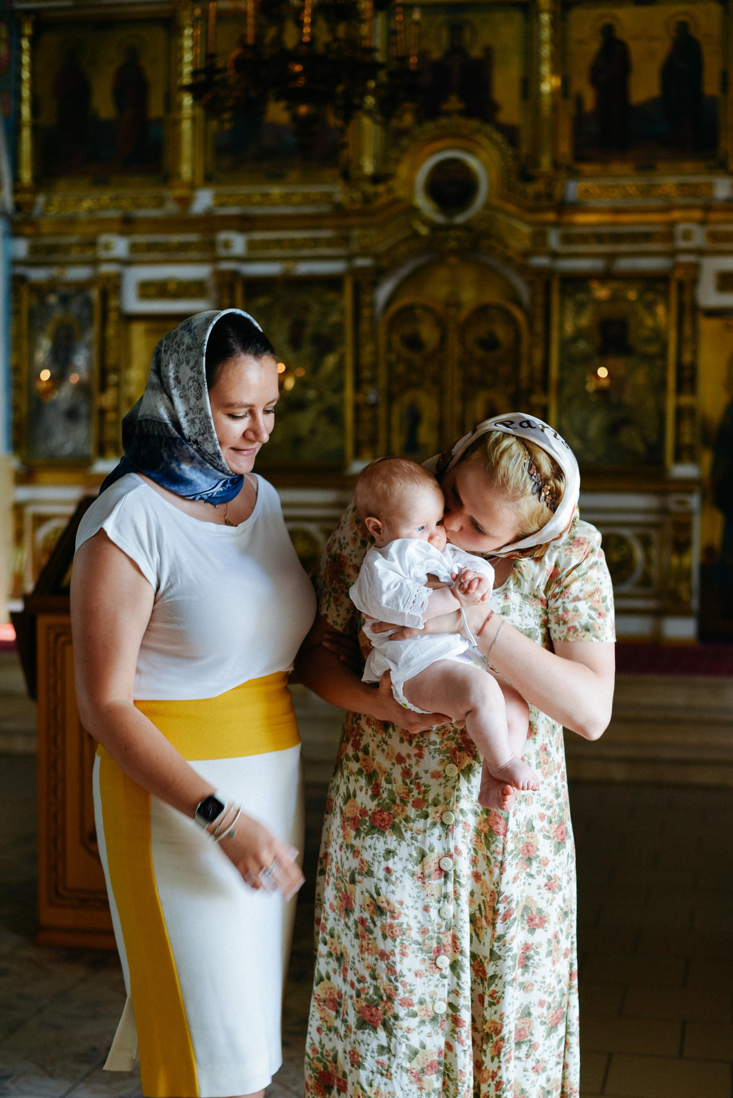 Крещение Саломеи. Фотограф Лола Волна, город Москва