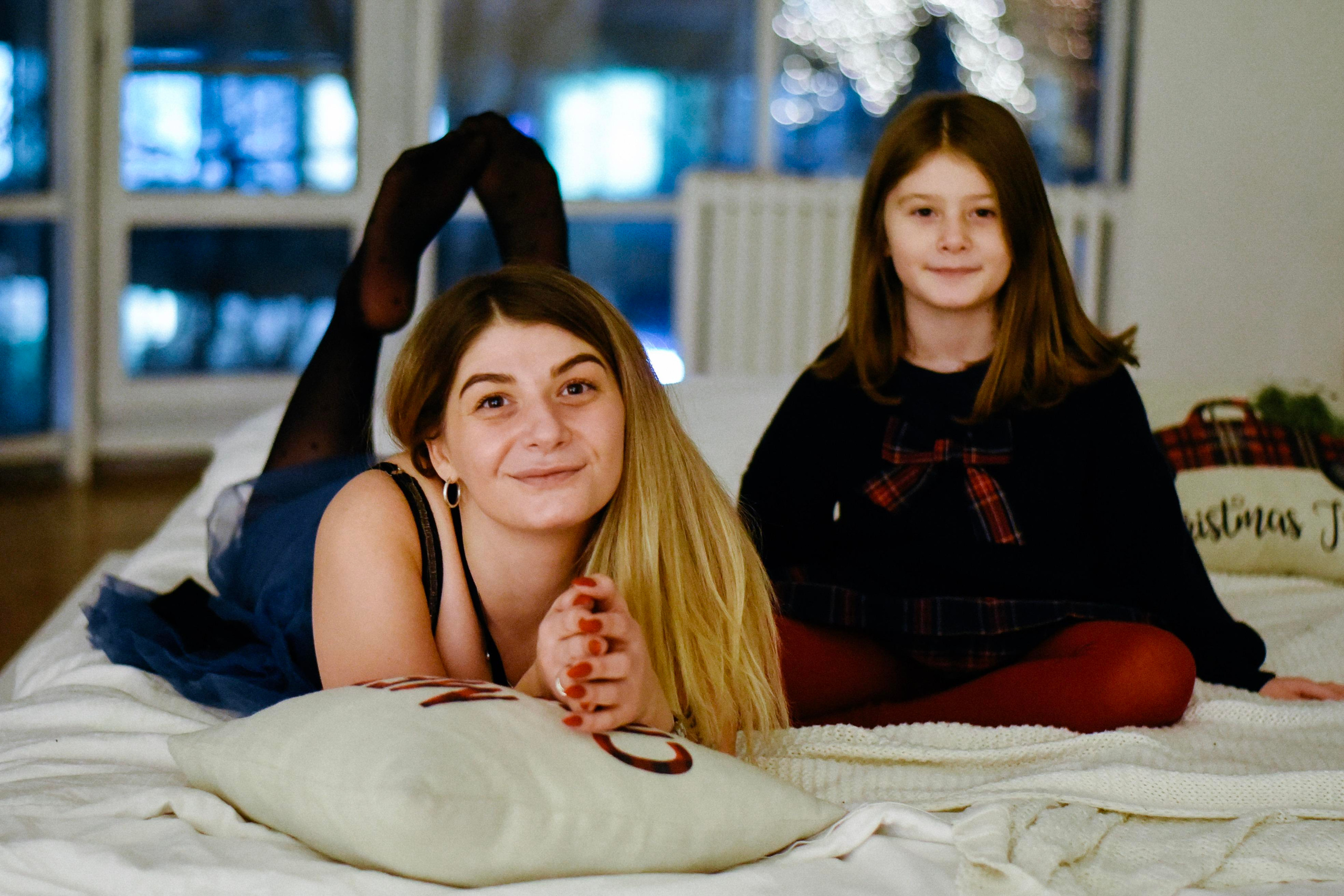 Александра, Илья и девочки Новогодняя. Фотограф Лола Волна, город Москва