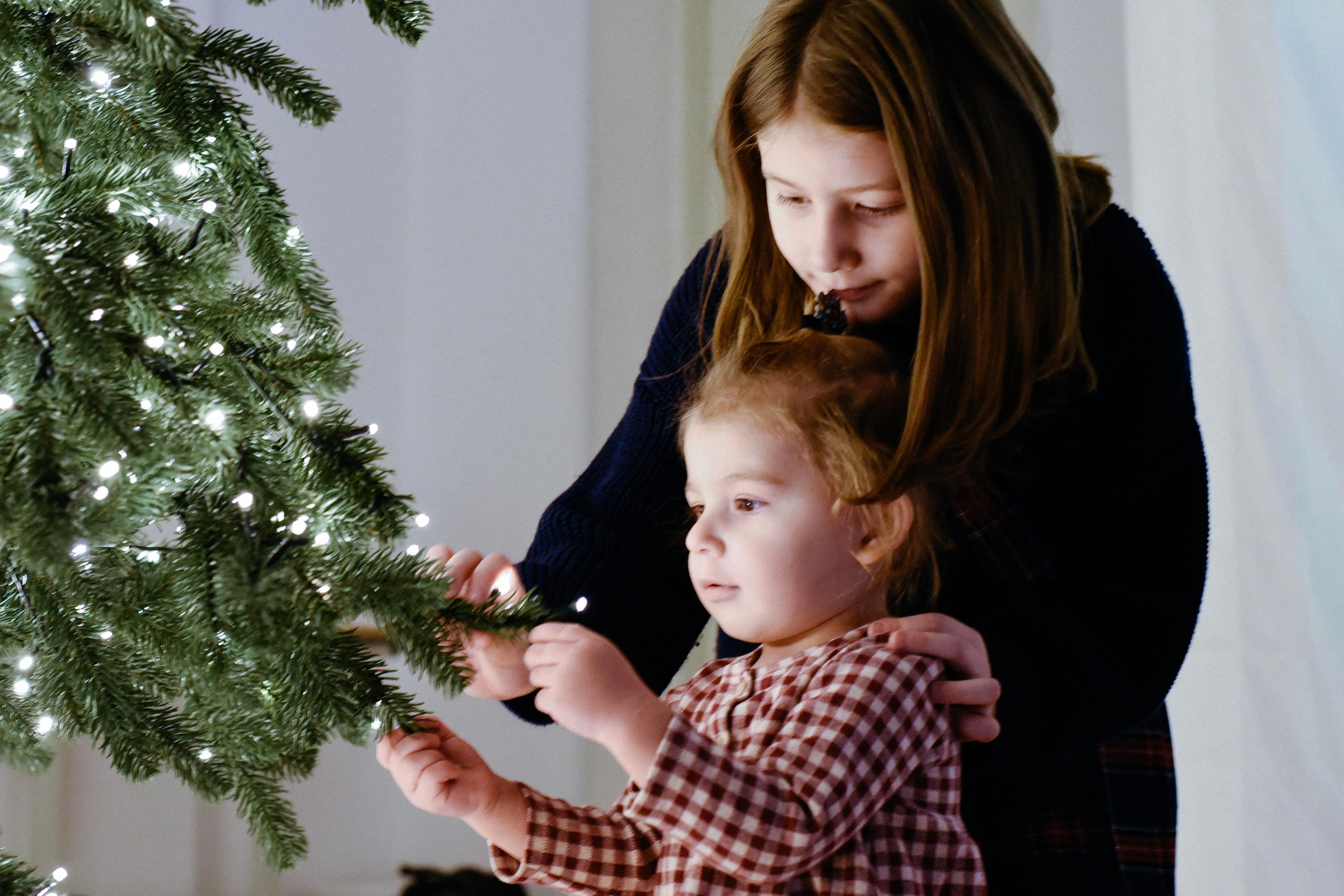 Александра, Илья и девочки Новогодняя. Фотограф Лола Волна, город Москва
