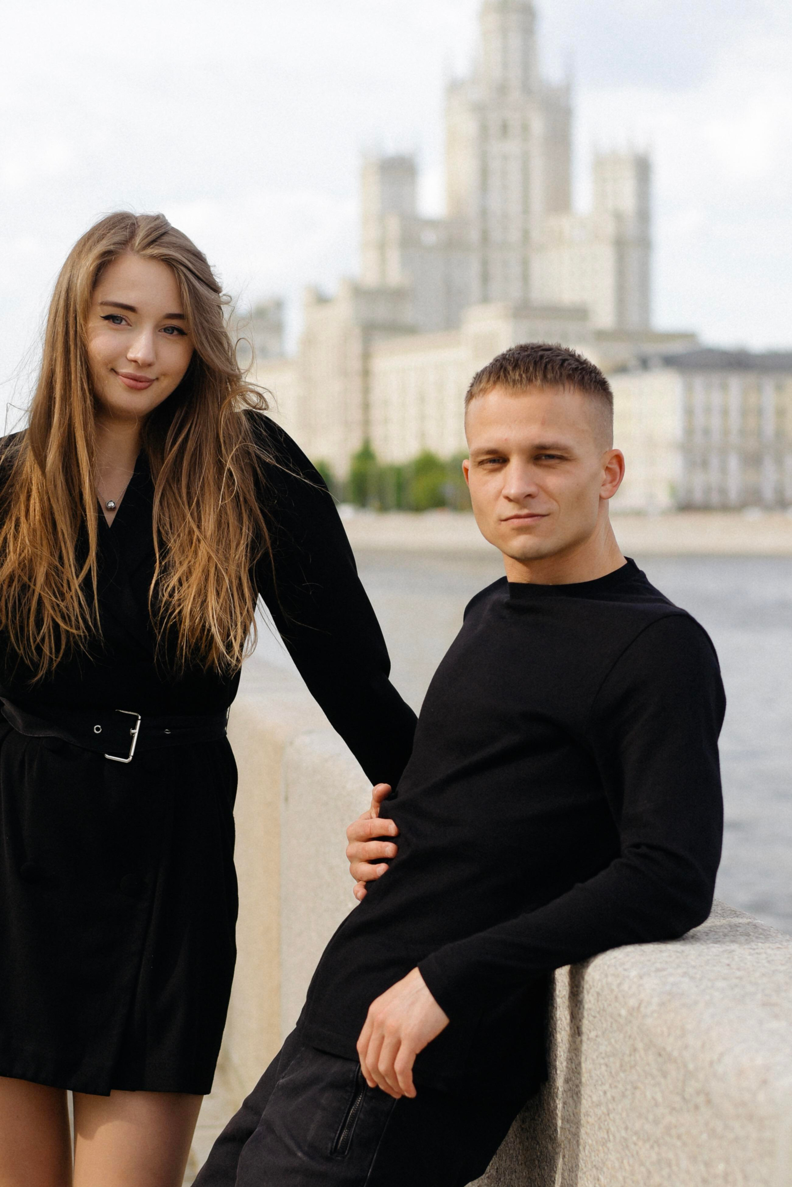 Высотка на Котельнической Руслан и Елена. Фотограф Лола Волна, город Москва