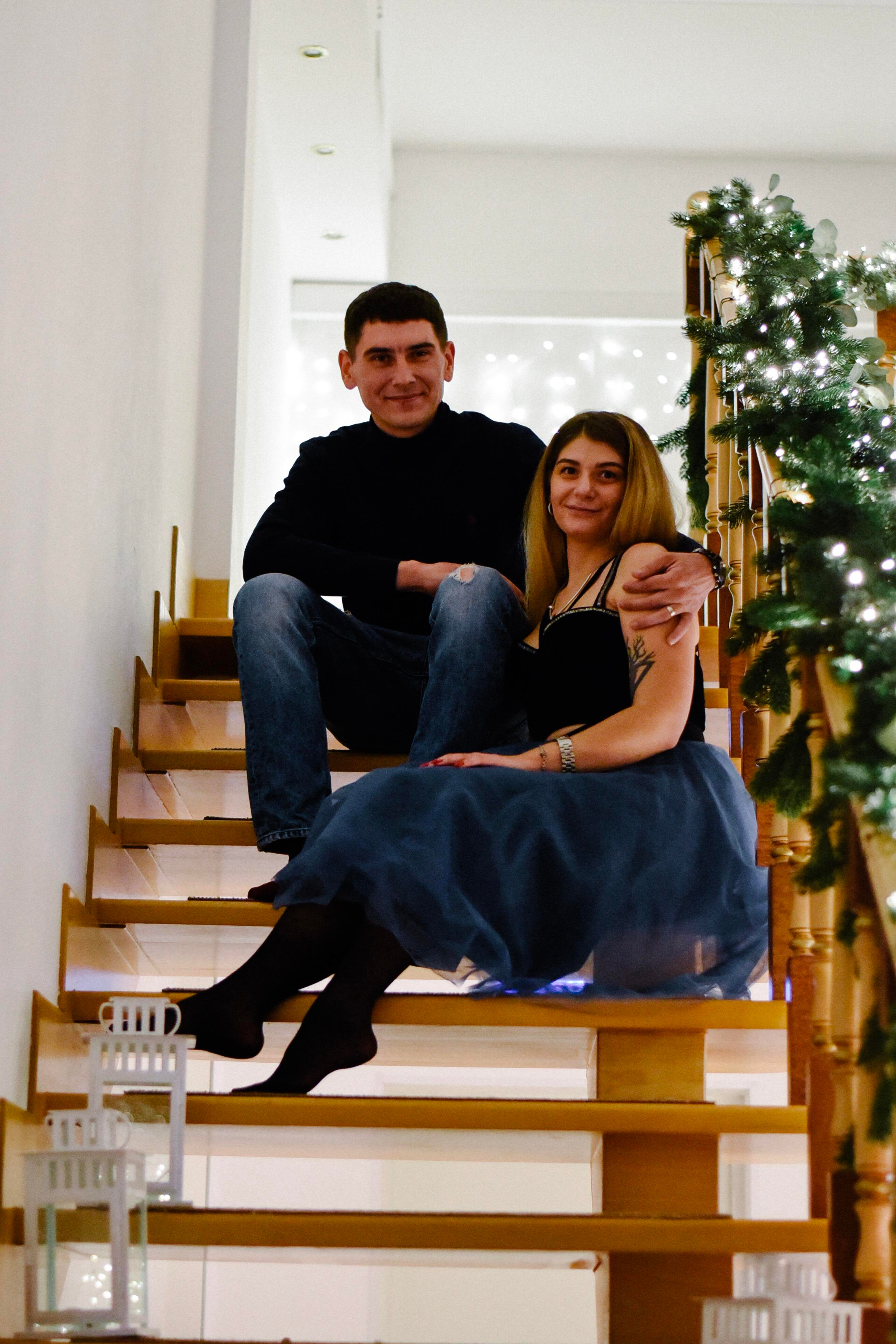 Александра, Илья и девочки Новогодняя. Фотограф Лола Волна, город Москва