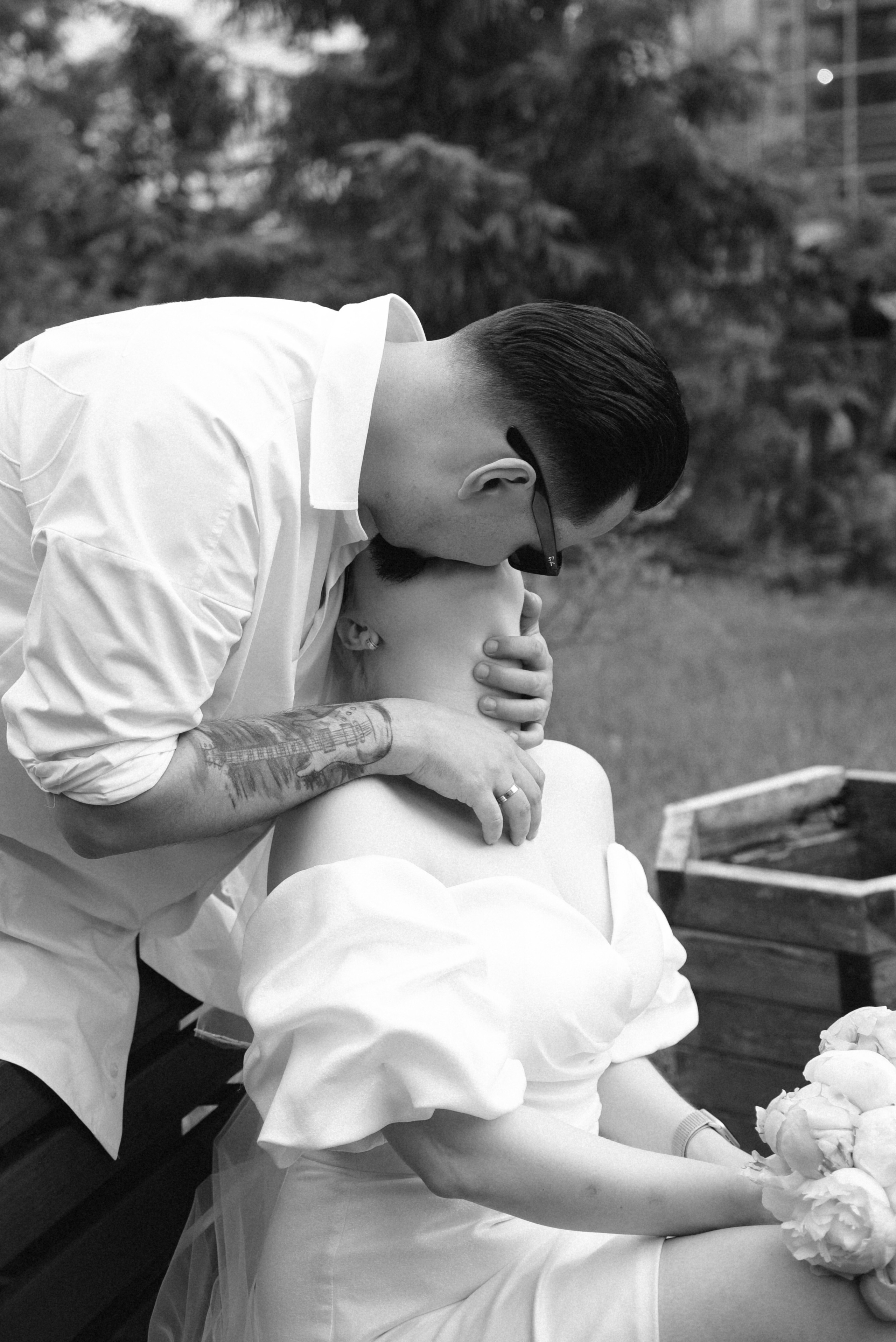 Иван и Надежда Свадебный День Ротонда Дома Клюевых. Фотограф Лола Волна, город Москва