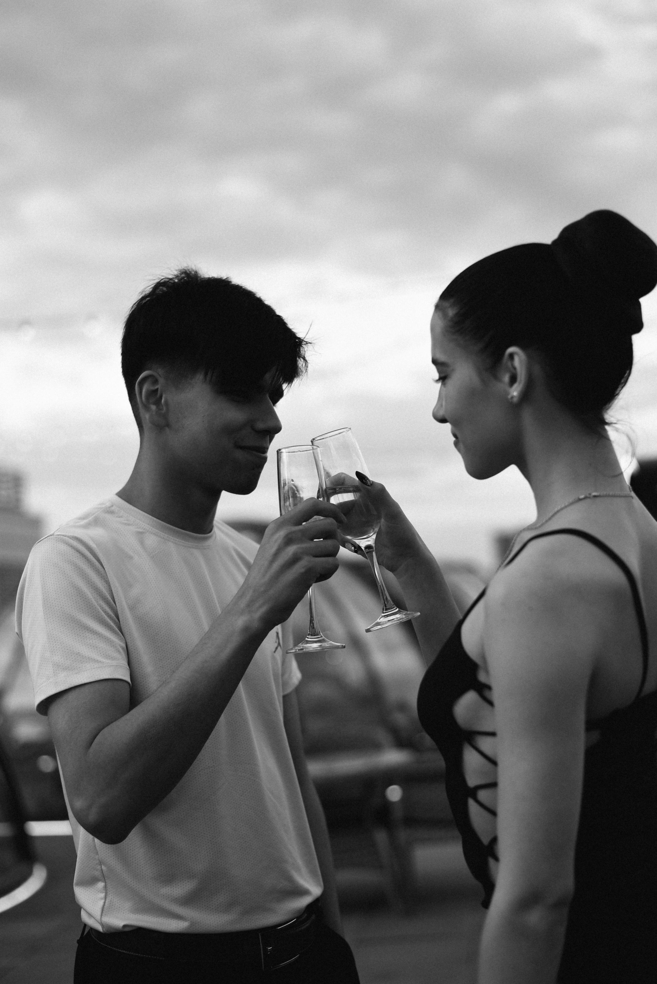 Крыша Виктория и Сергей. Фотограф Лола Волна, город Москва