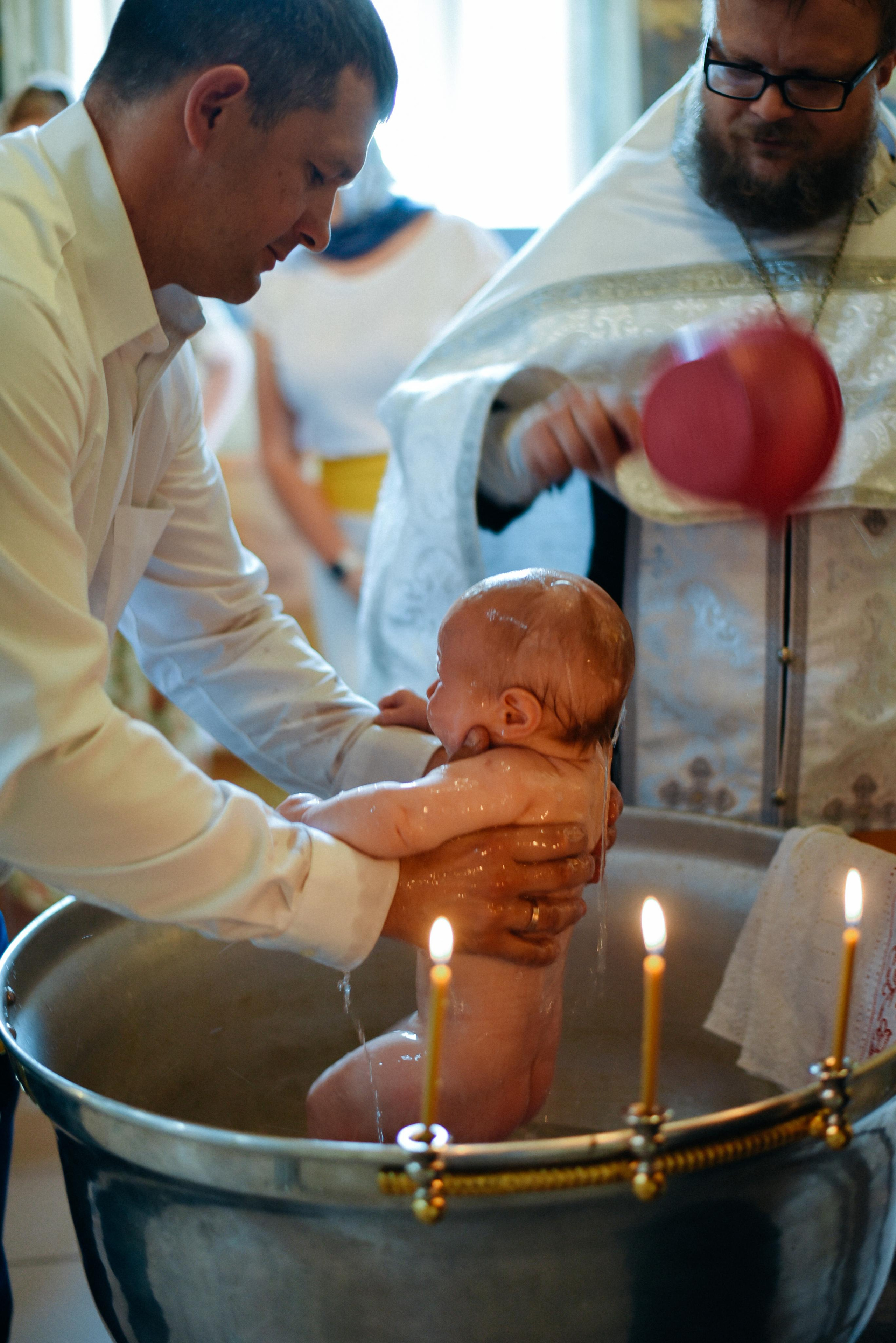 Крещение Саломеи. Фотограф Лола Волна, город Москва