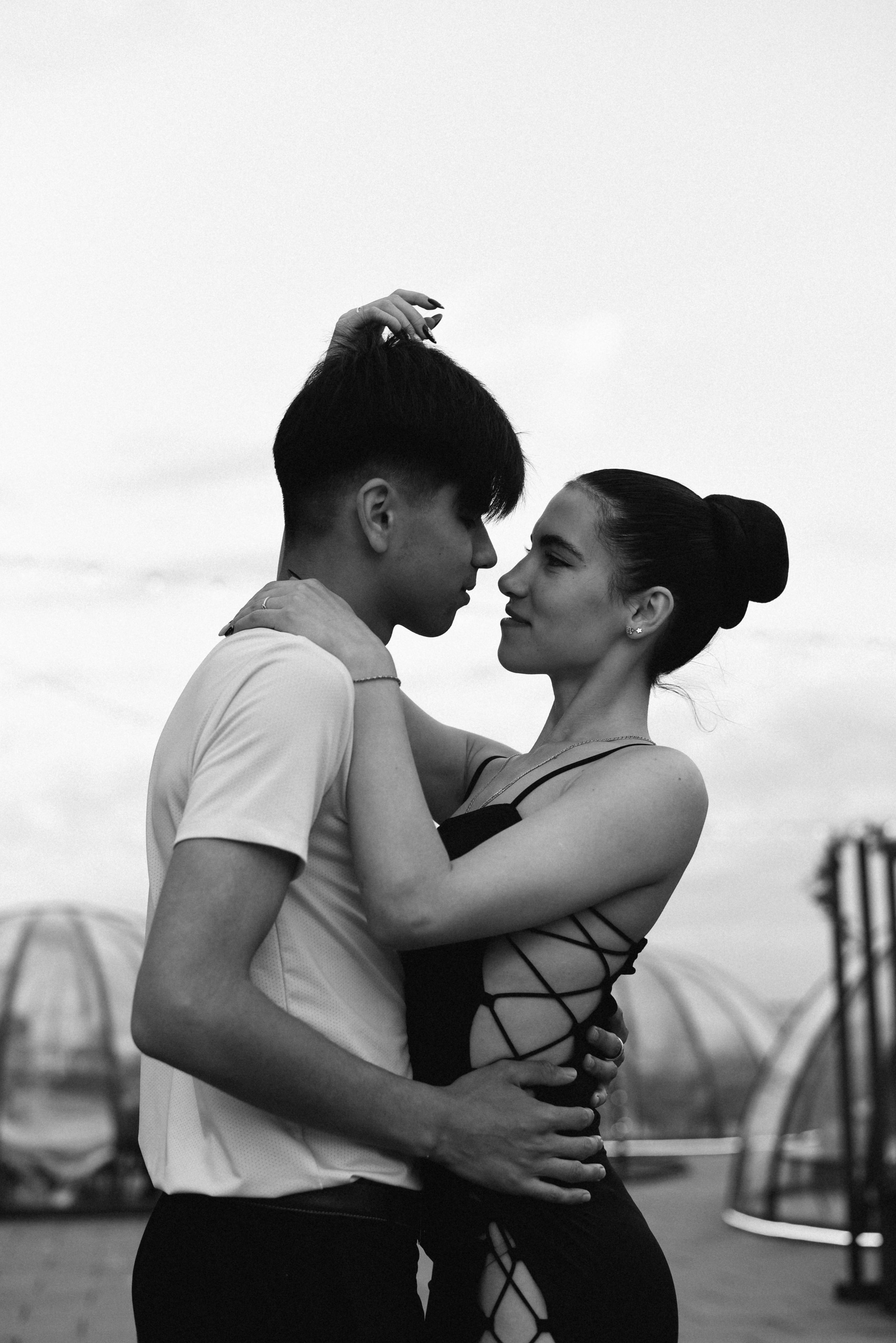 Крыша Виктория и Сергей. Фотограф Лола Волна, город Москва