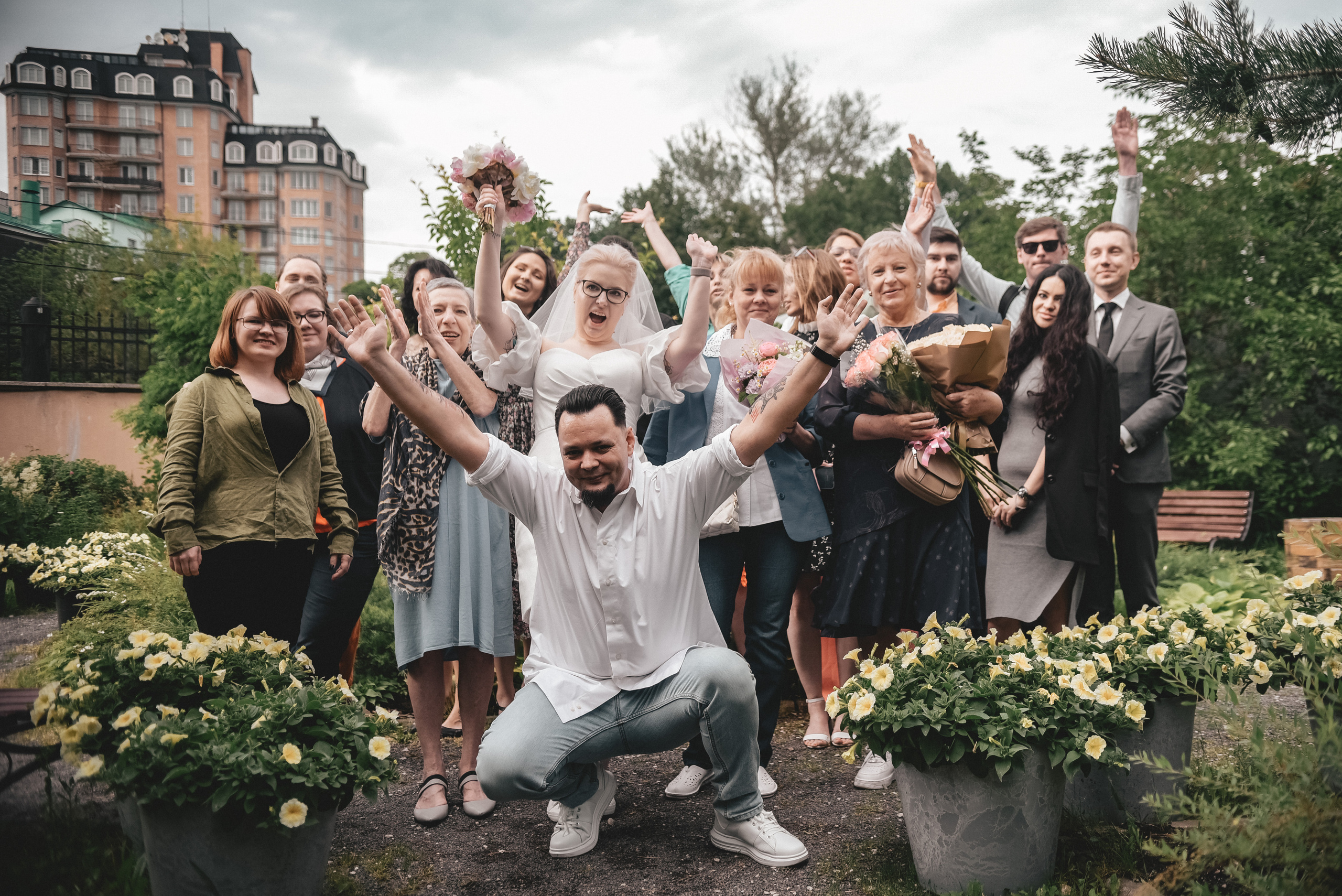 Иван и Надежда Свадебный День Ротонда Дома Клюевых. Фотограф Лола Волна, город Москва