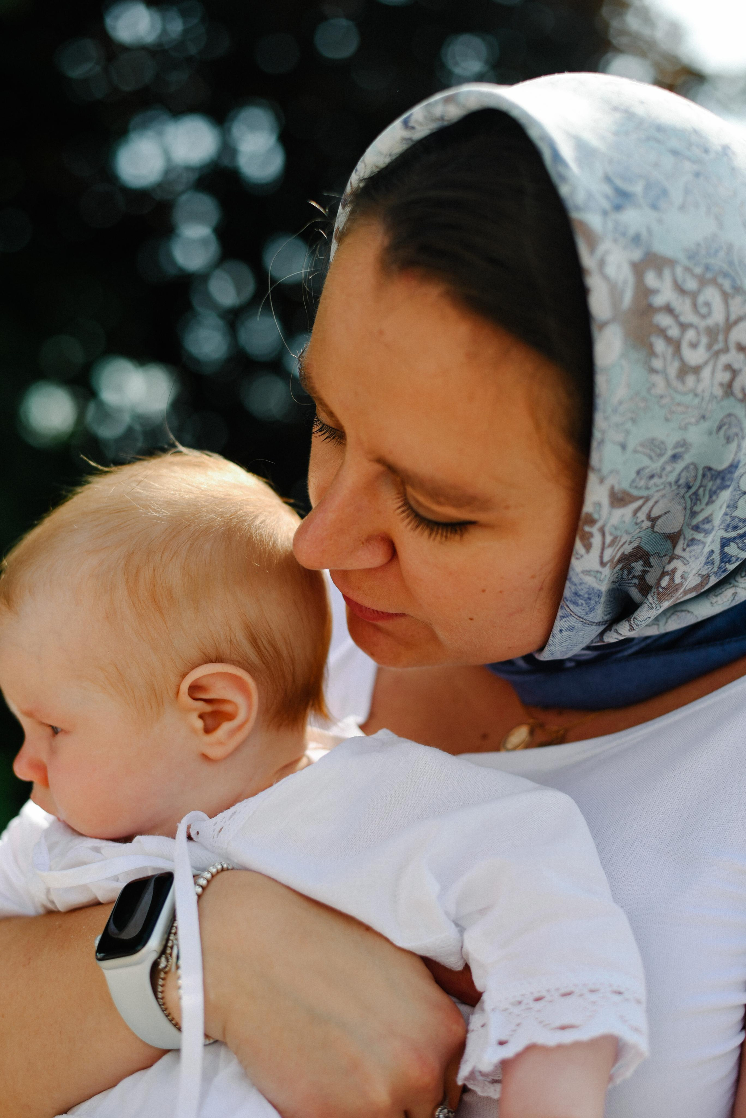 Крещение Саломеи. Фотограф Лола Волна, город Москва