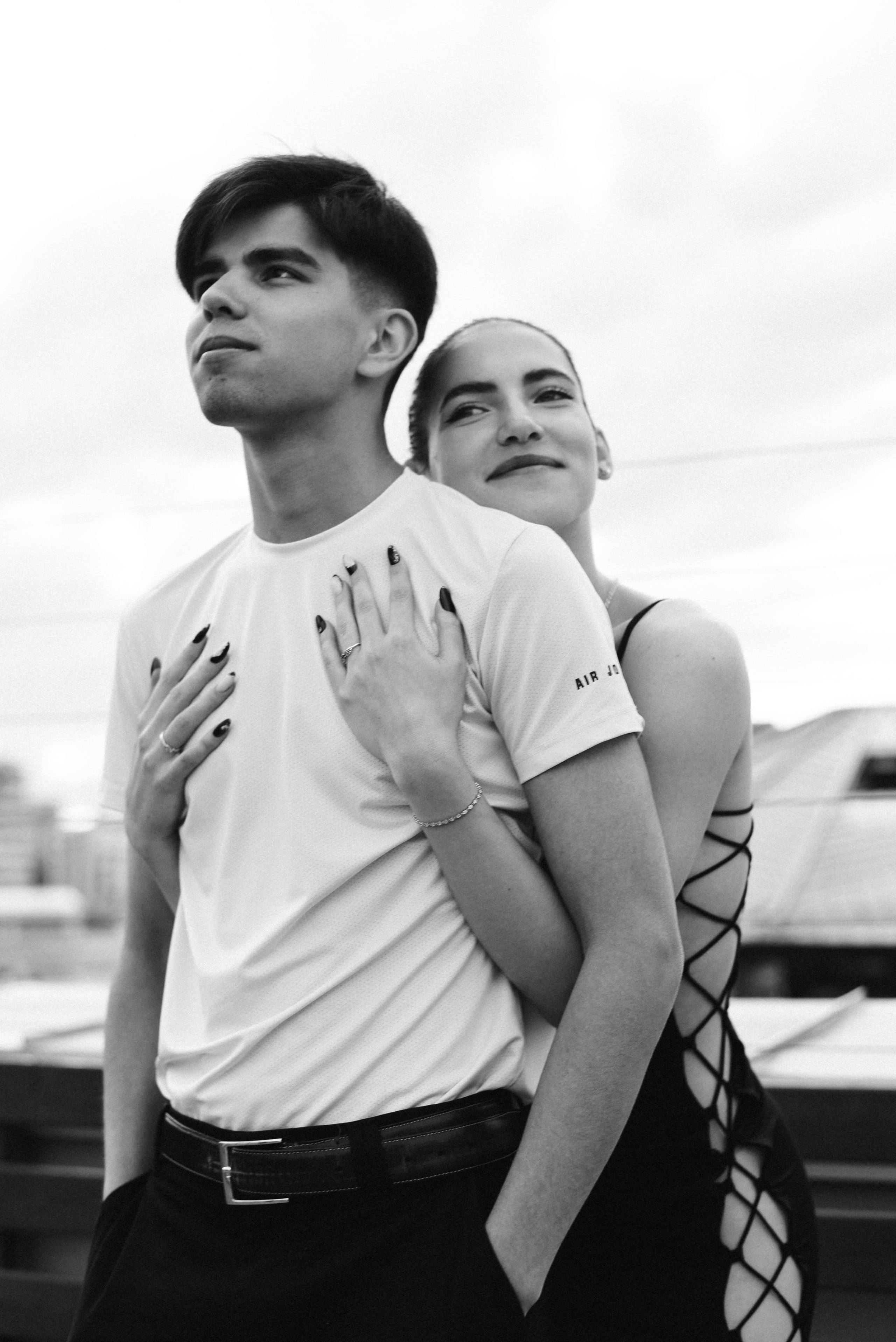 Крыша Виктория и Сергей. Фотограф Лола Волна, город Москва