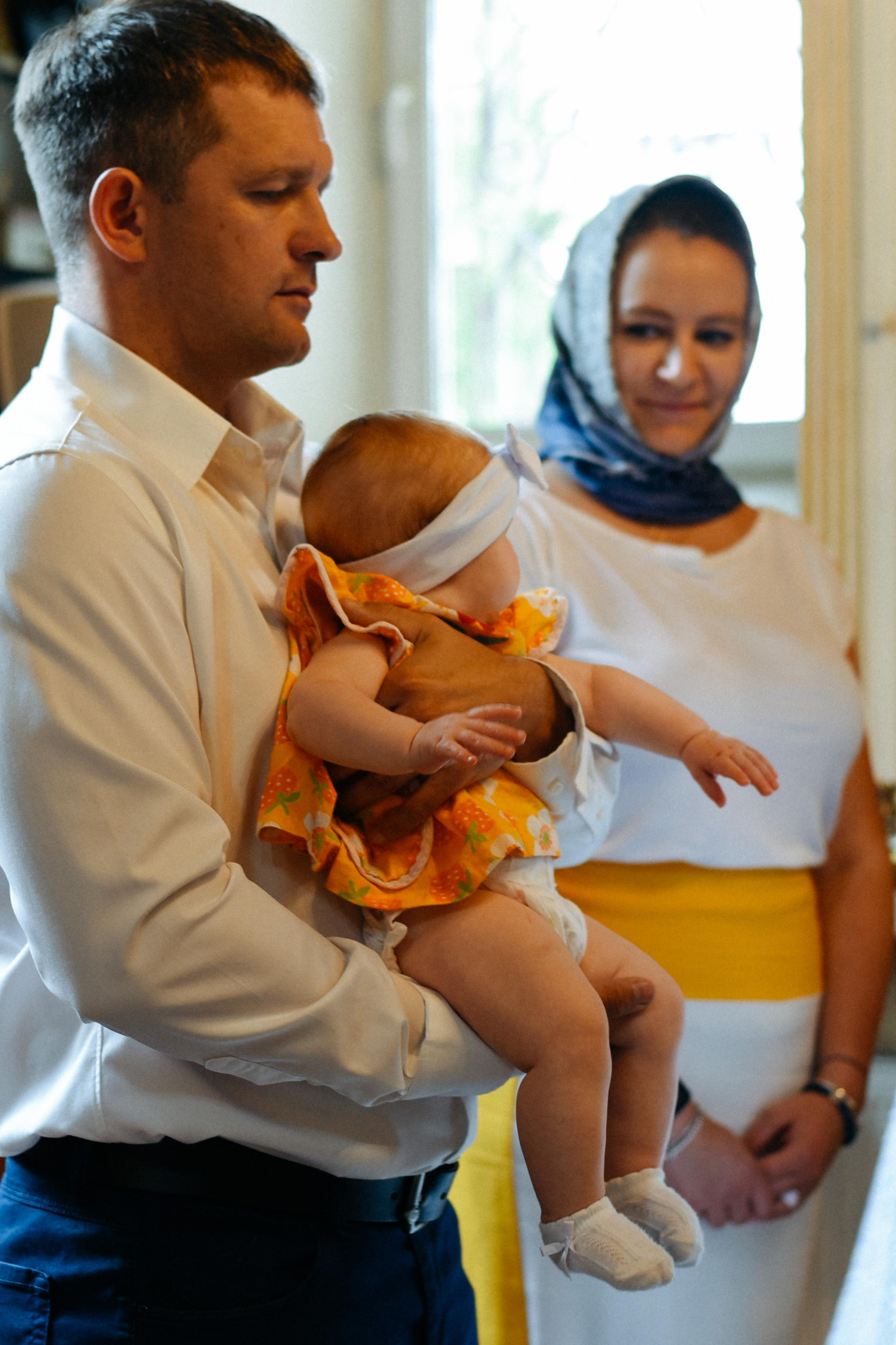 Крещение Саломеи. Фотограф Лола Волна, город Москва