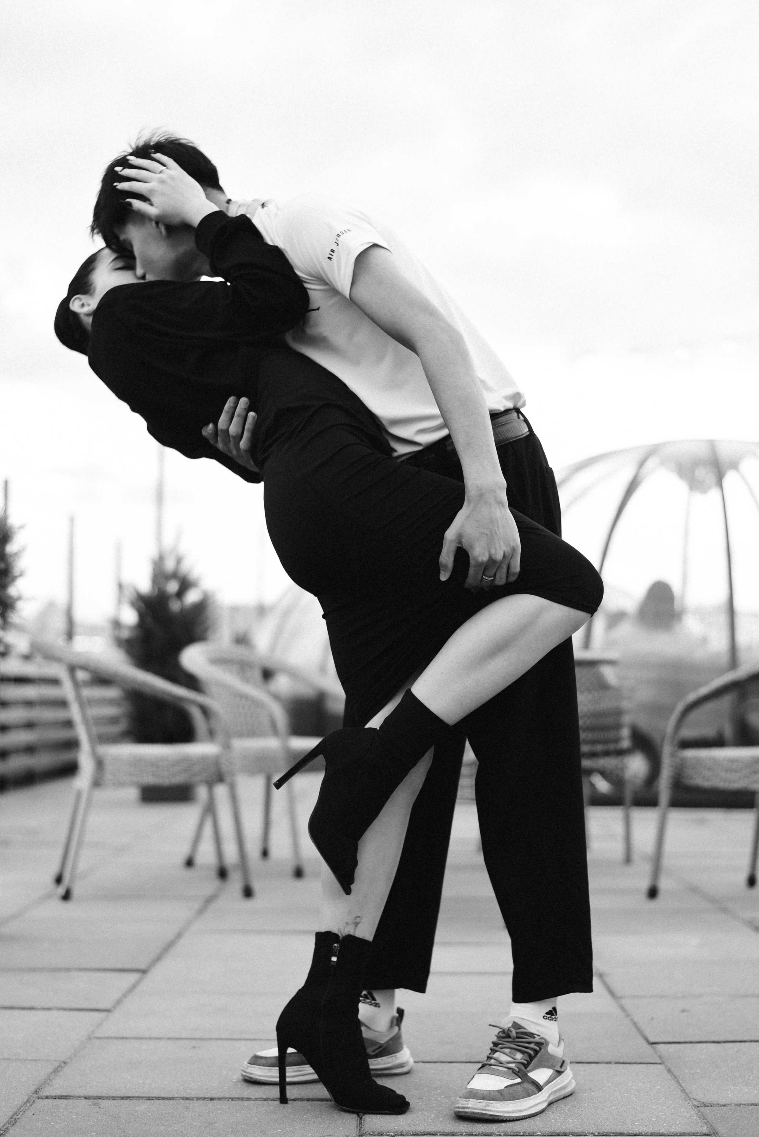 Крыша Виктория и Сергей. Фотограф Лола Волна, город Москва