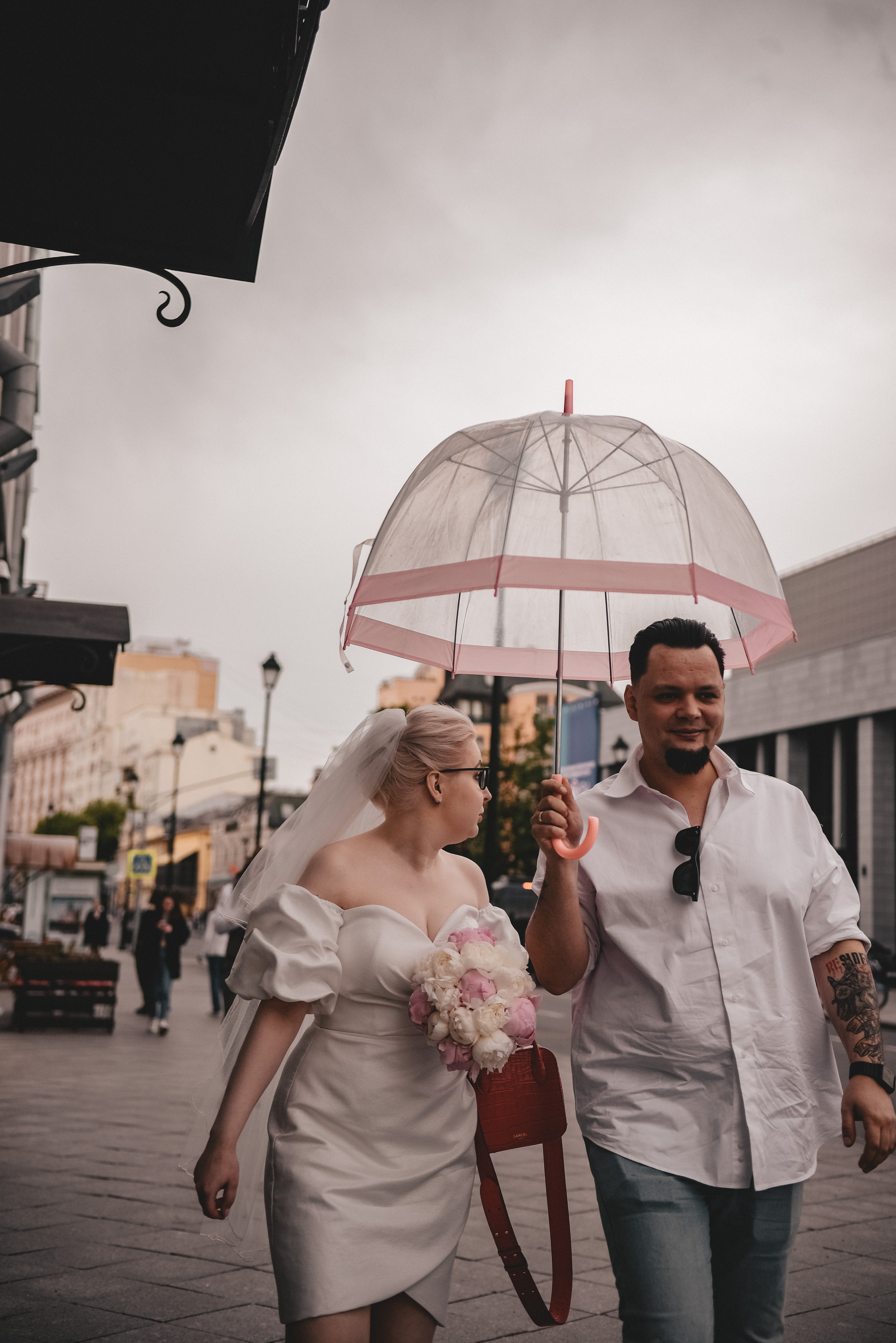 Иван и Надежда Свадебный День Ротонда Дома Клюевых. Фотограф Лола Волна, город Москва