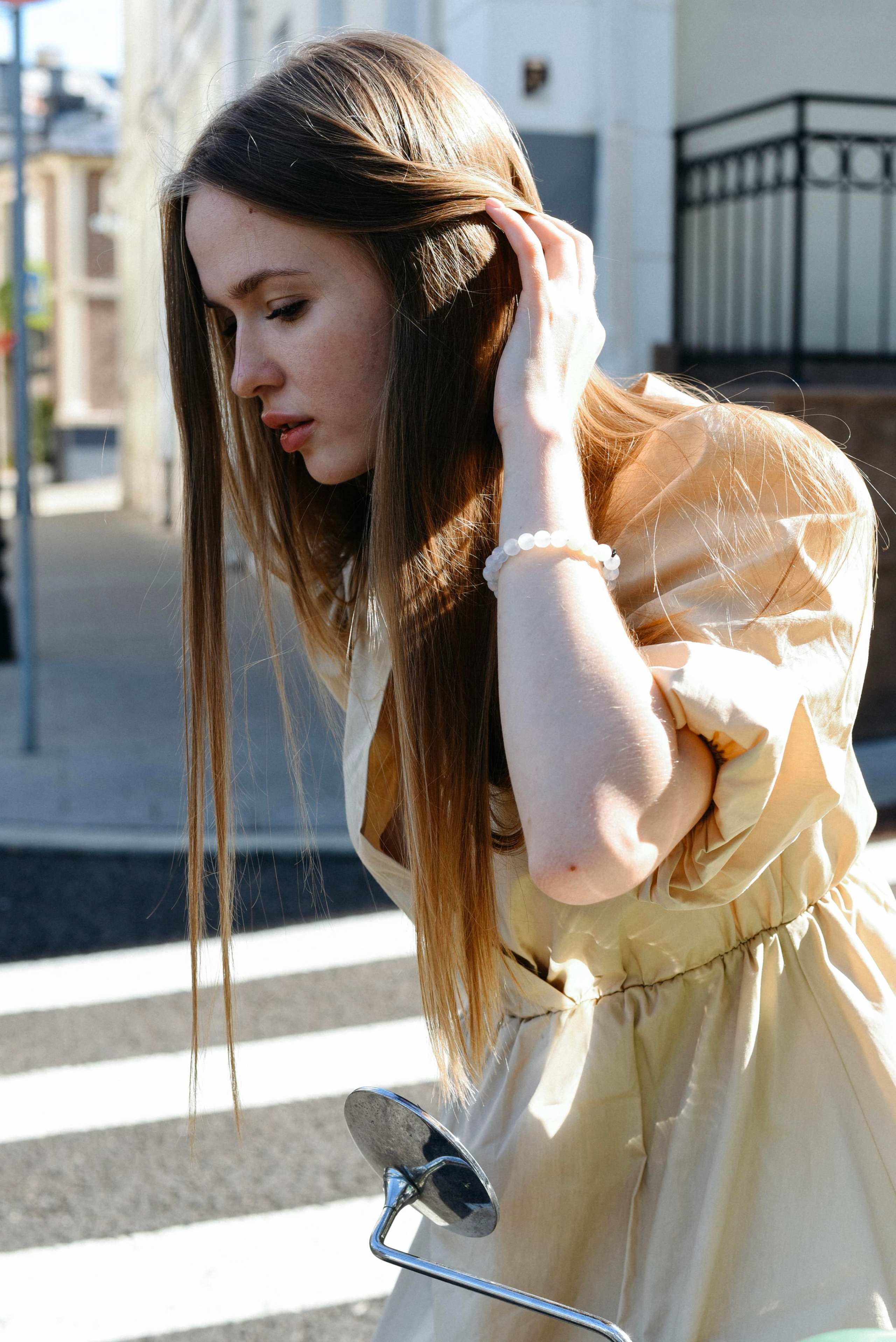 Татьяна Ретро мопед. Фотограф Лола Волна, город Москва