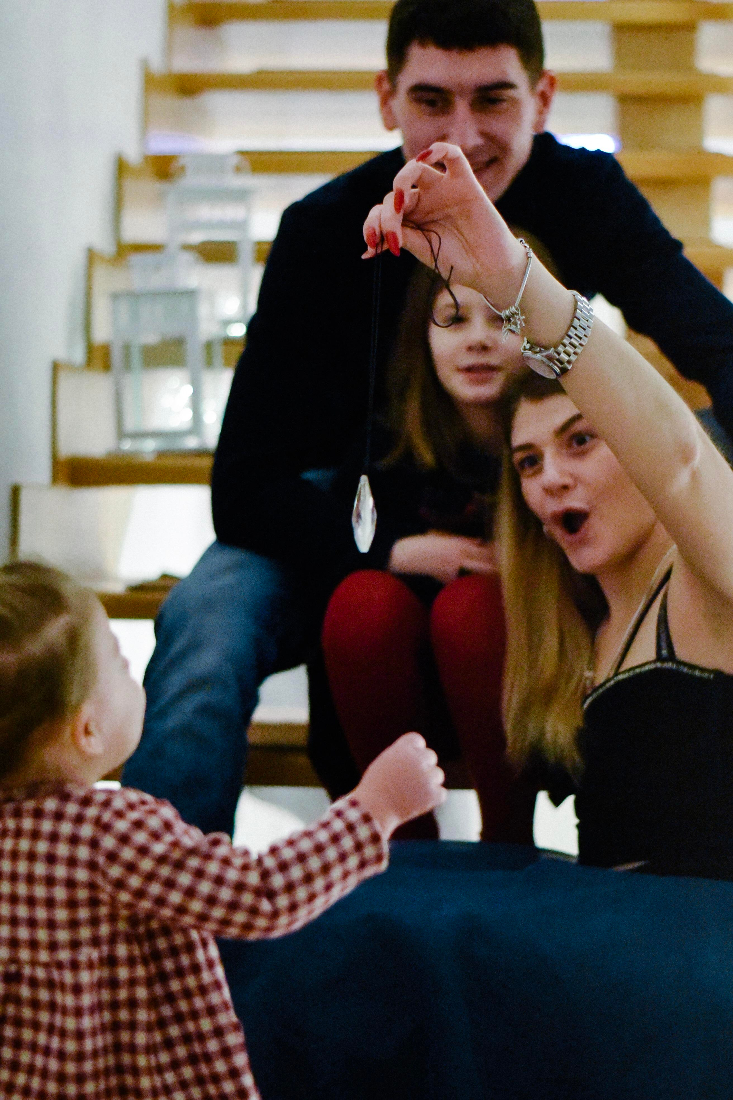 Александра, Илья и девочки Новогодняя. Фотограф Лола Волна, город Москва