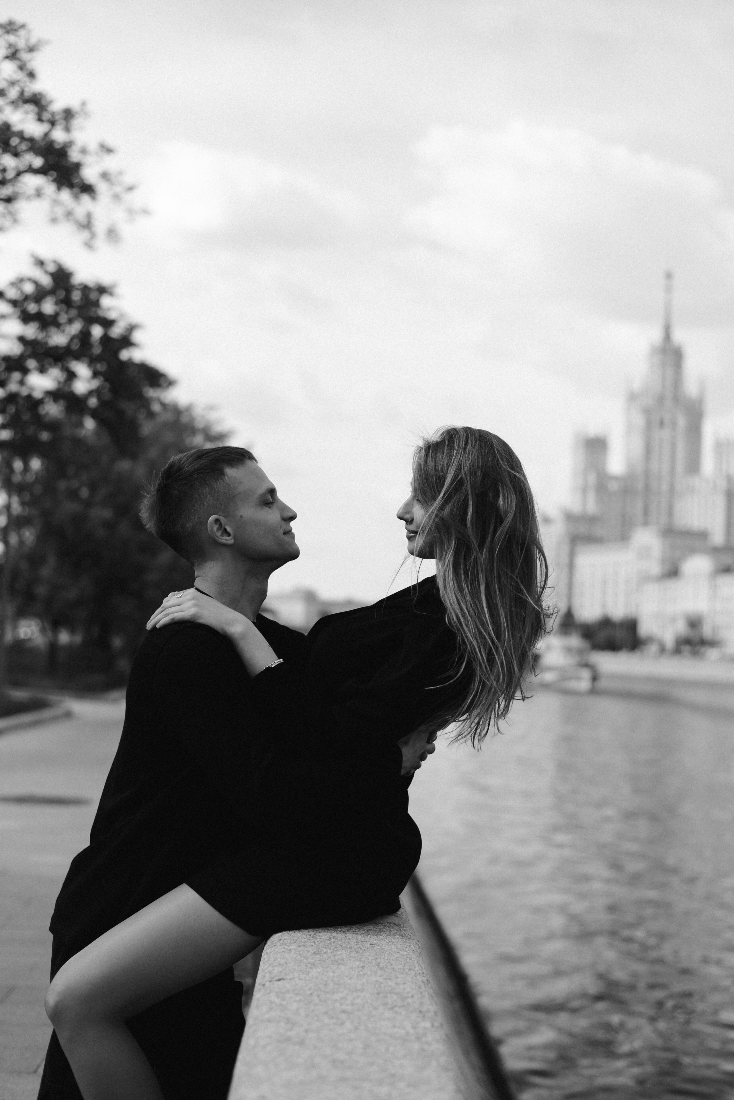 Высотка на Котельнической Руслан и Елена. Фотограф Лола Волна, город Москва