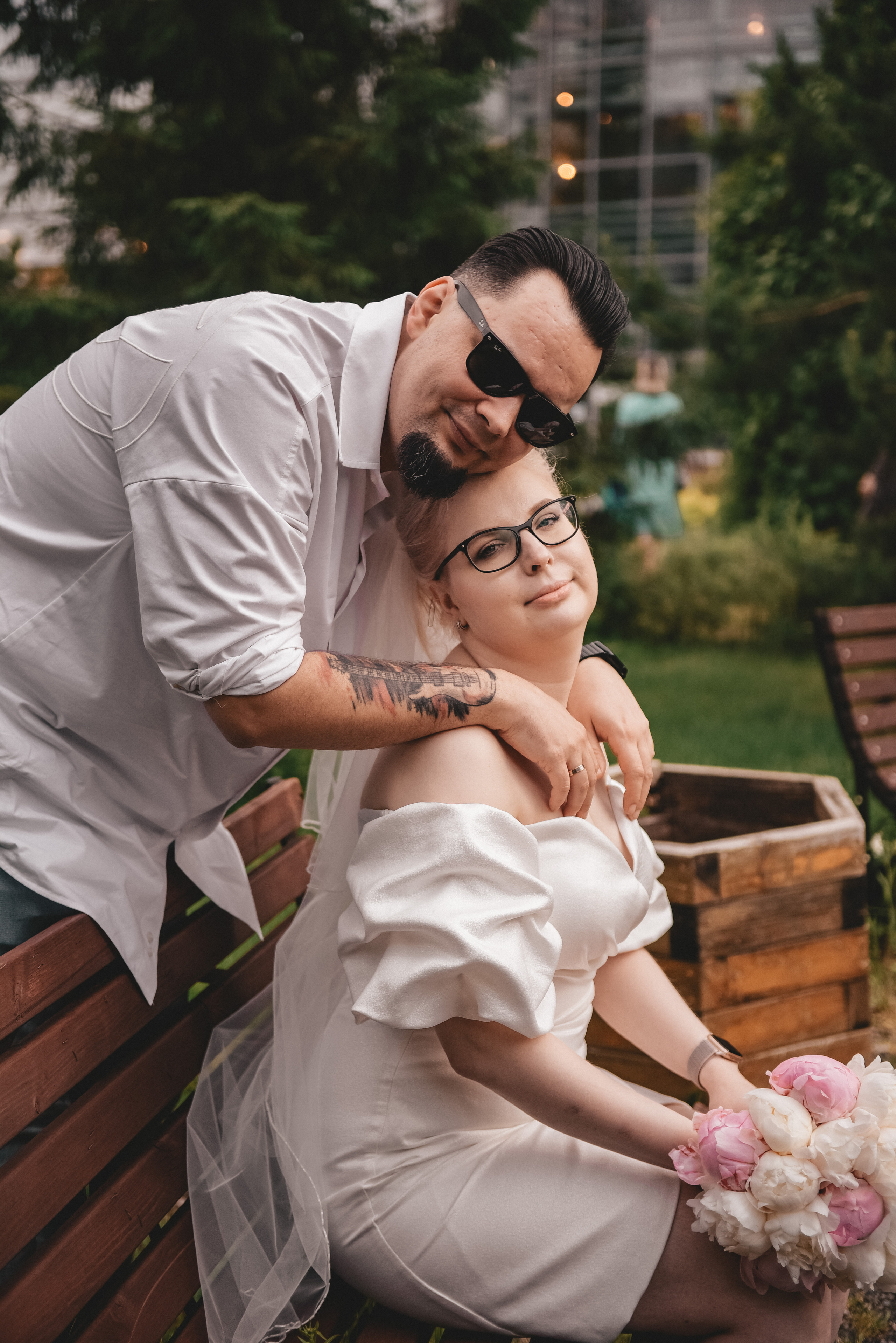 Иван и Надежда Свадебный День Ротонда Дома Клюевых. Фотограф Лола Волна, город Москва