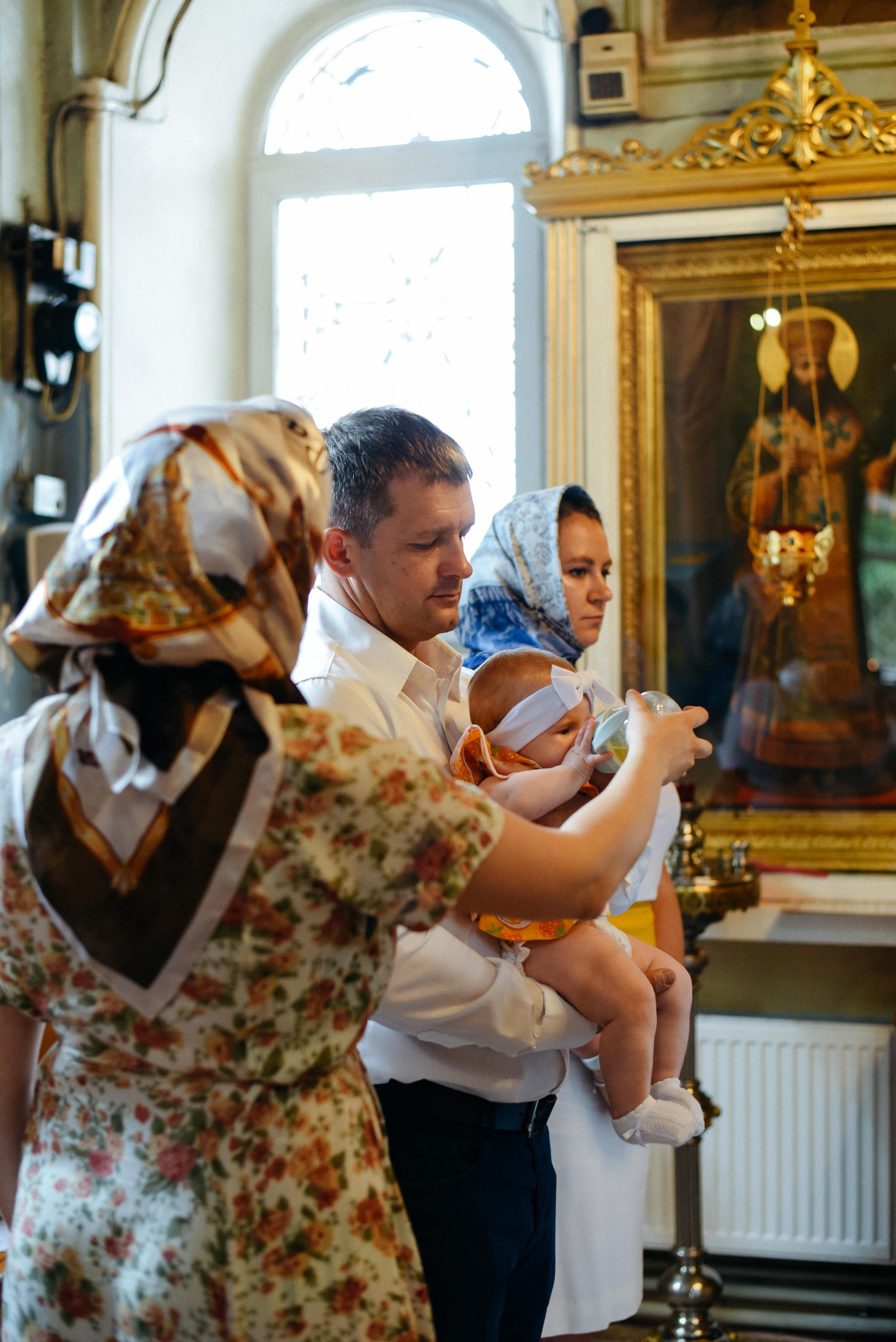 Крещение Саломеи. Фотограф Лола Волна, город Москва