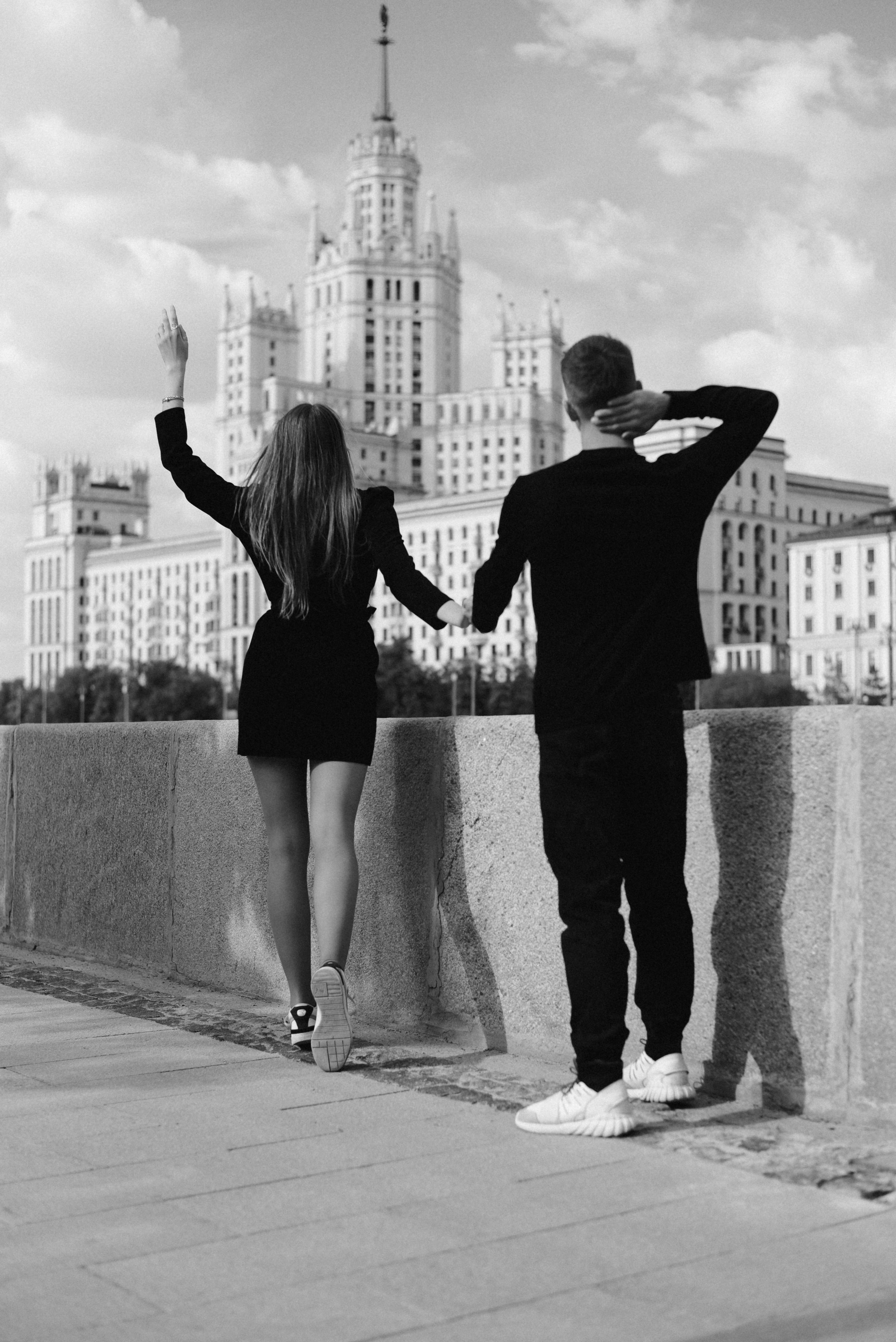 Высотка на Котельнической Руслан и Елена. Фотограф Лола Волна, город Москва