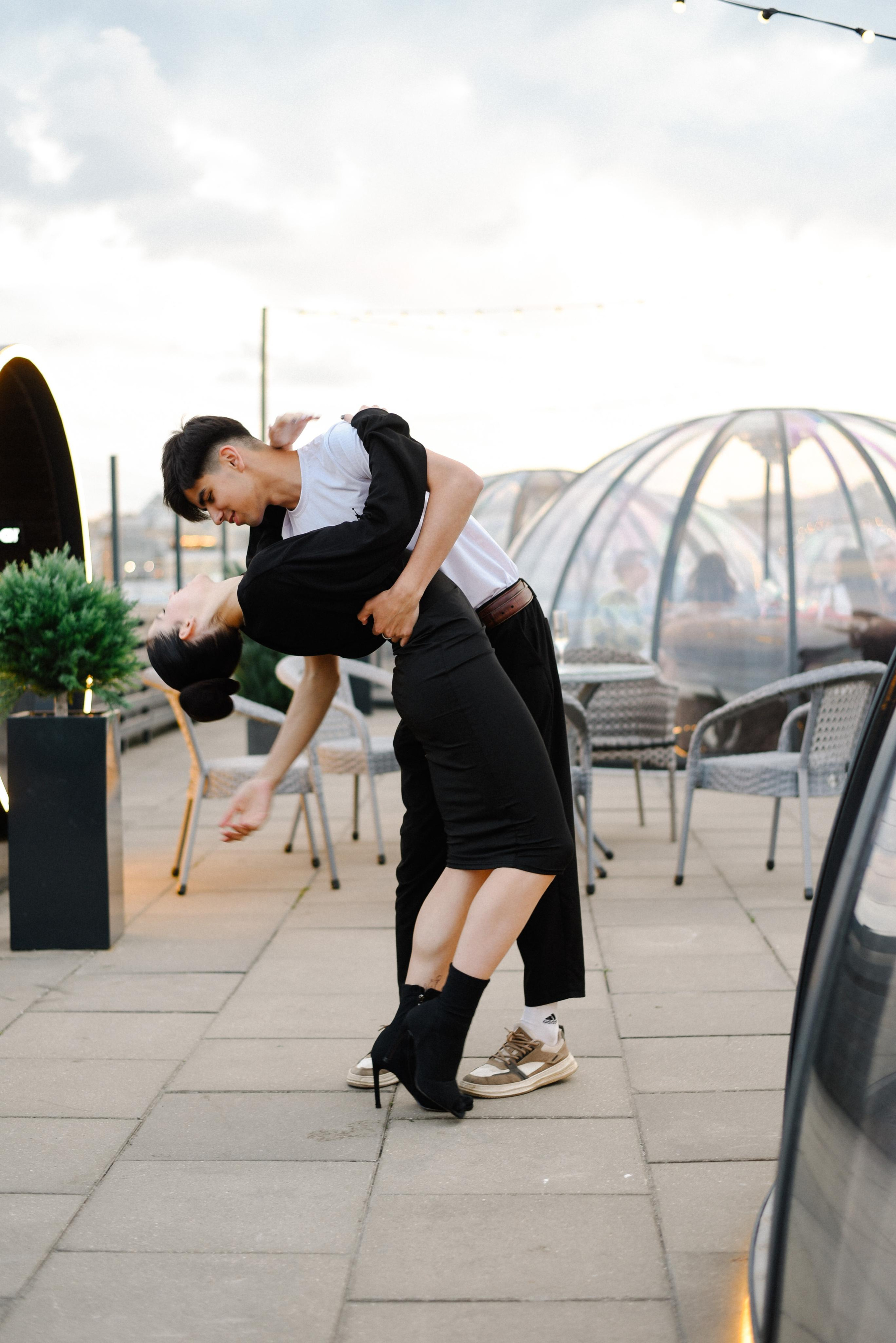 Крыша Виктория и Сергей. Фотограф Лола Волна, город Москва