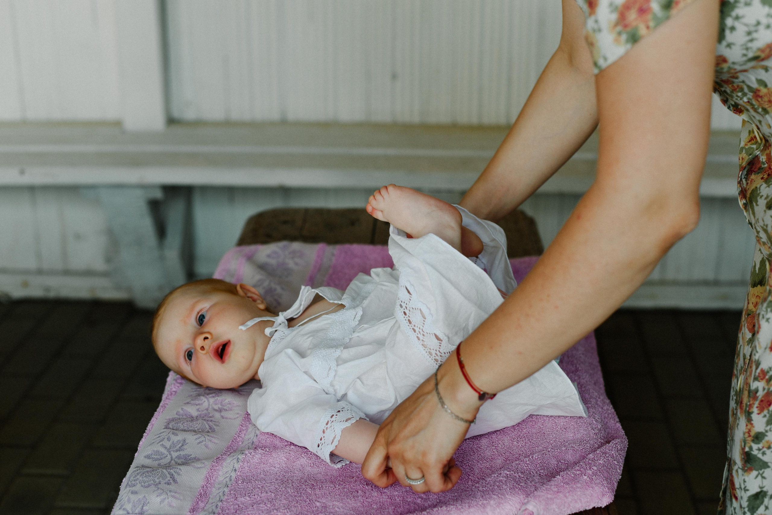 Крещение Саломеи. Фотограф Лола Волна, город Москва