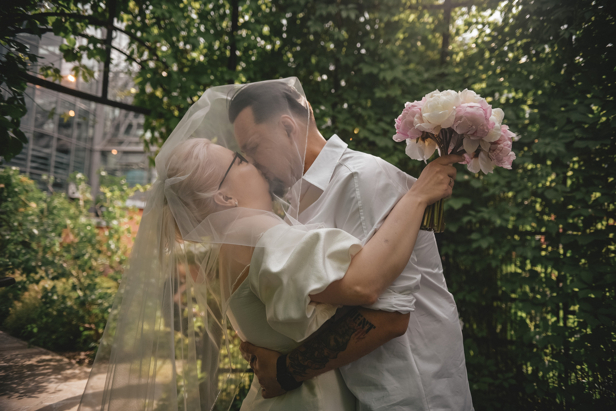 Иван и Надежда Свадебный День Ротонда Дома Клюевых. Фотограф Лола Волна, город Москва