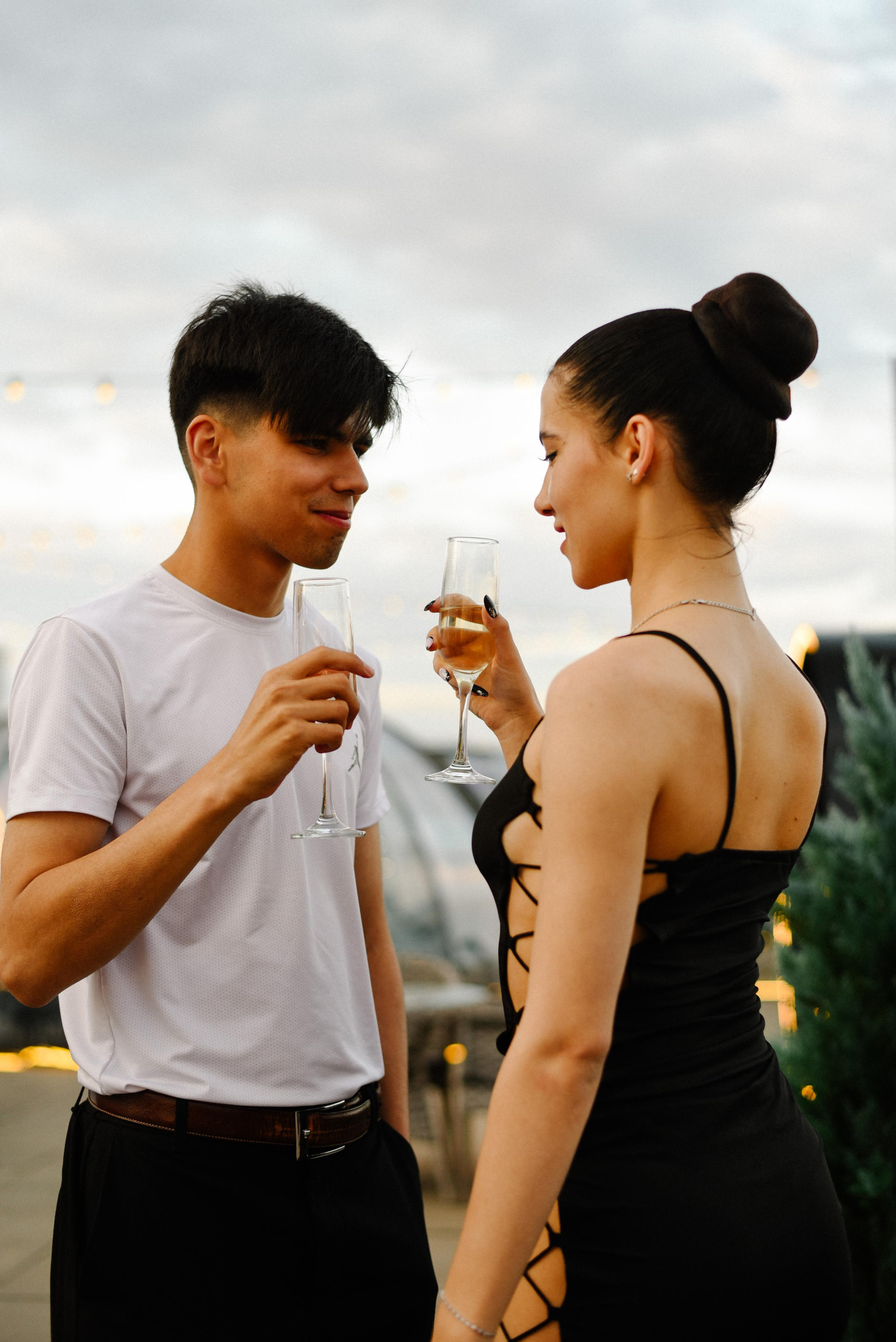 Крыша Виктория и Сергей. Фотограф Лола Волна, город Москва