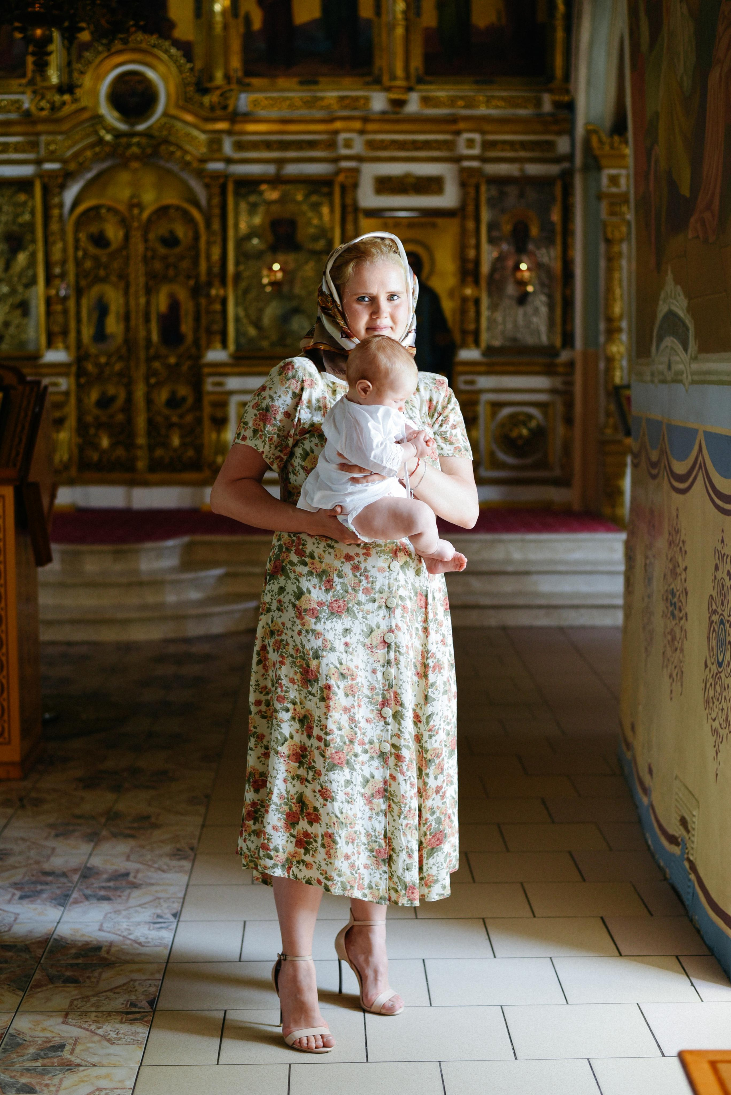 Крещение Саломеи. Фотограф Лола Волна, город Москва