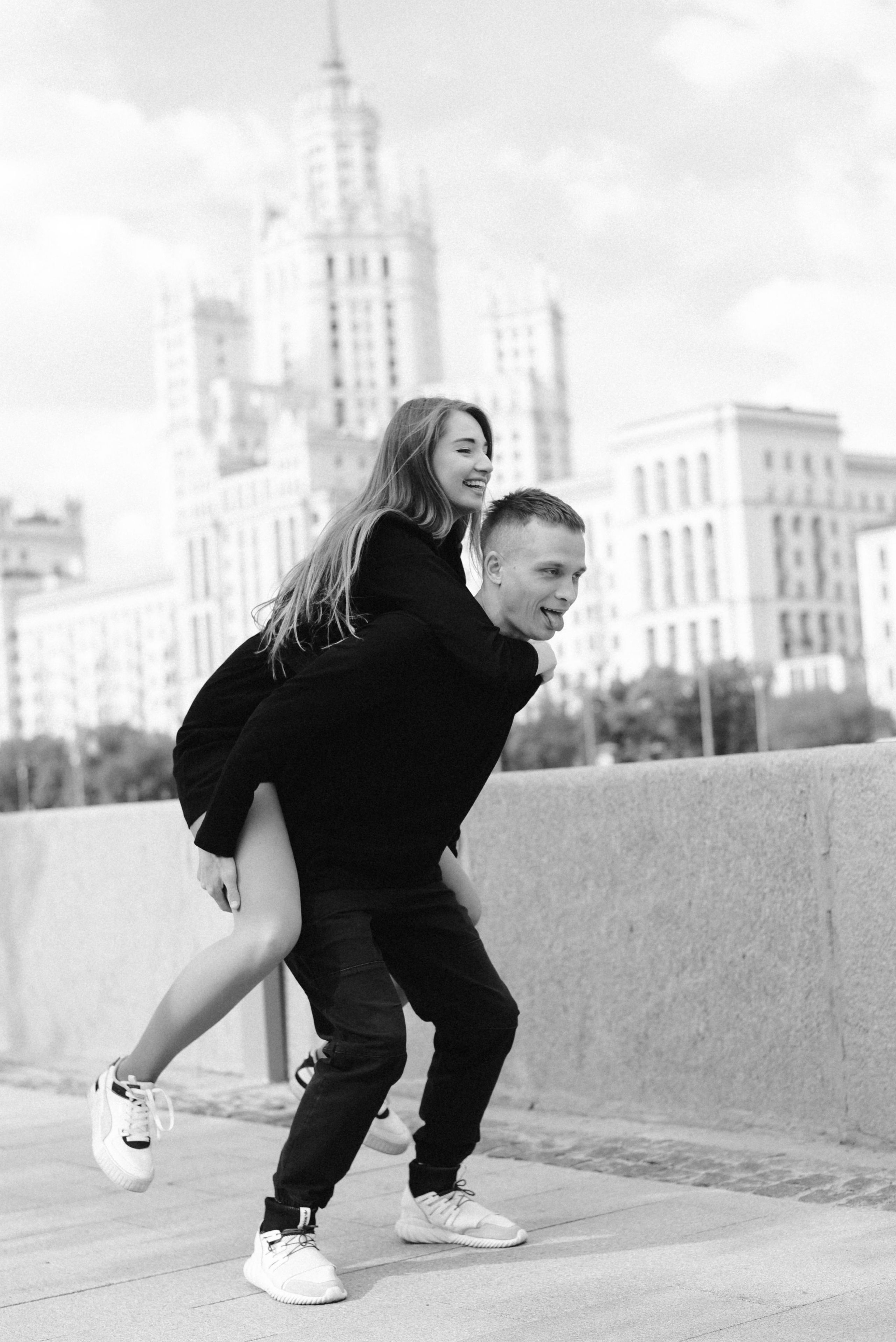 Высотка на Котельнической Руслан и Елена. Фотограф Лола Волна, город Москва