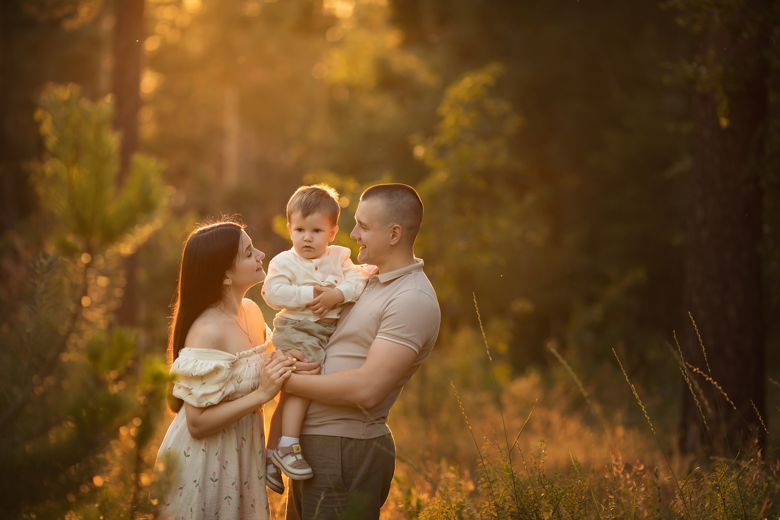 Солнечный лес. Семейный и детский фотограф в Саратове Полина Коткина