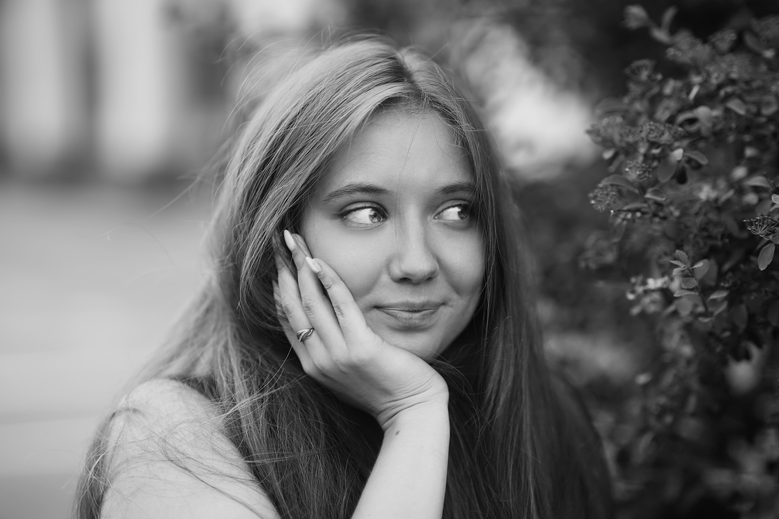 Съемки на улице