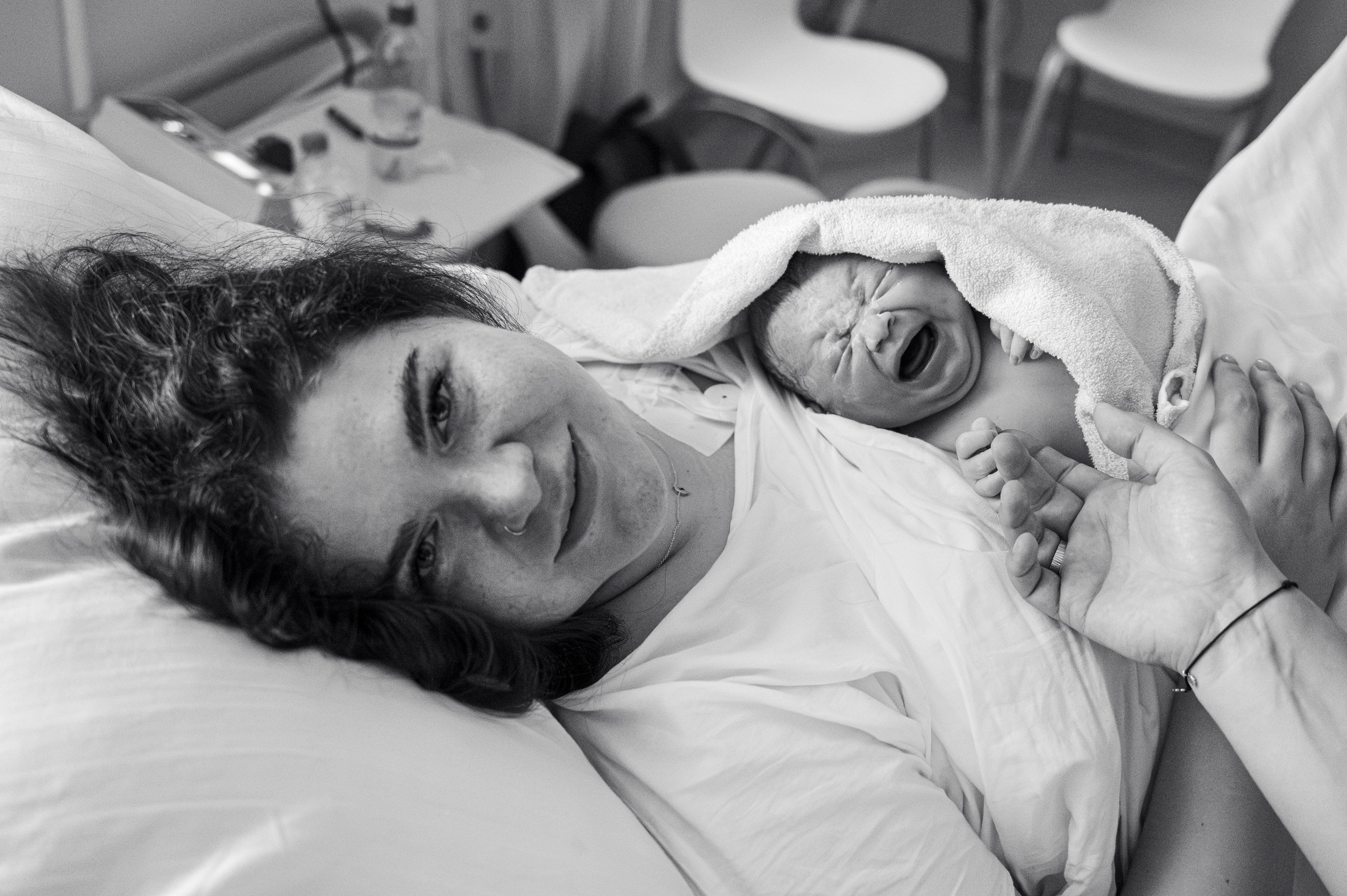 Василиса родилась. Роддом на Фурштатской. Парцалис Г.К./ Иринина А.С. Фотограф на роды СПБ Юлия Герасимова