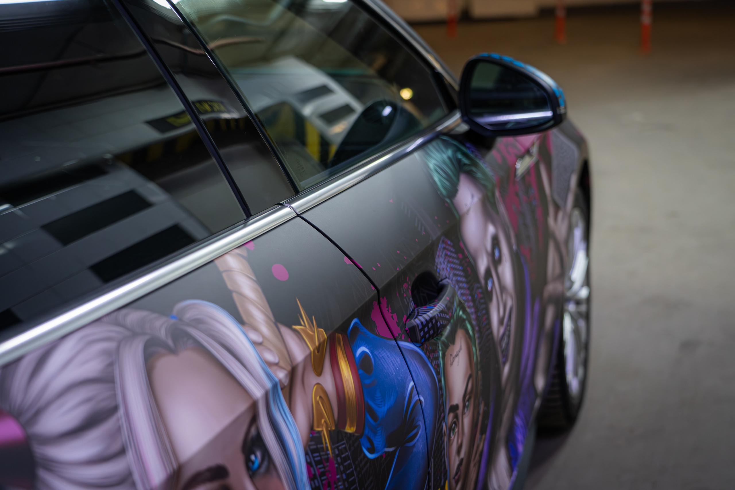 Винилография на Audi A5. Студия дизайна и оклейки авто Barmaley Design