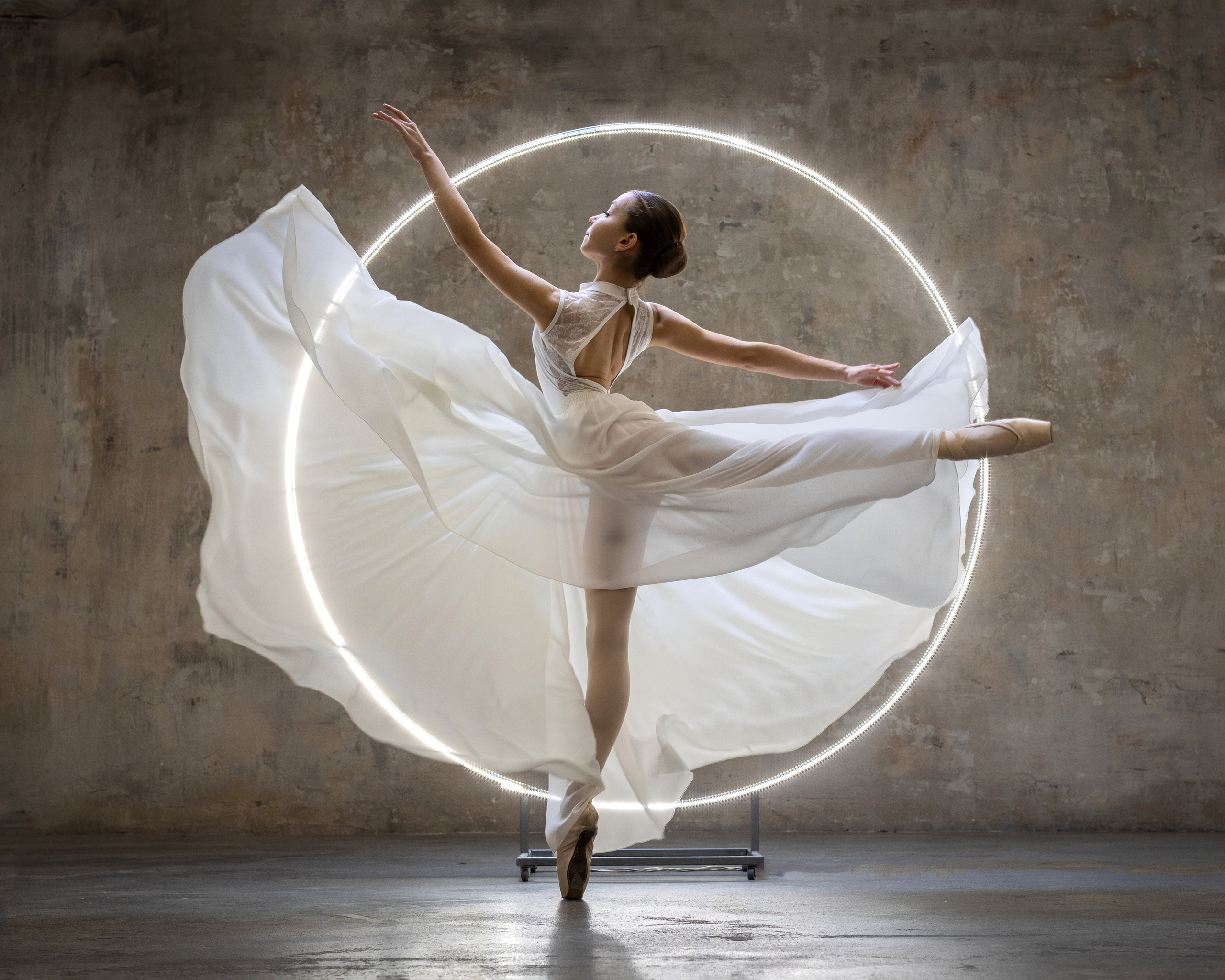 Балетная съёмка на белой циклораме и фонах. Балетный фотограф Алина Ханько — Душа Балета