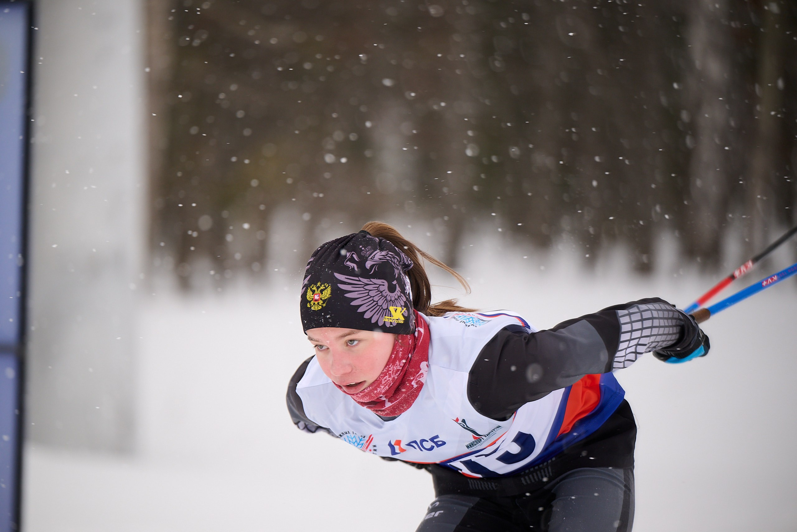 Всероссийские соревнования по лыжным гонкам «Пионерская правда». Ижевс. Спортивный репортажный фотограф в Ижевске Сергей Мерзляков