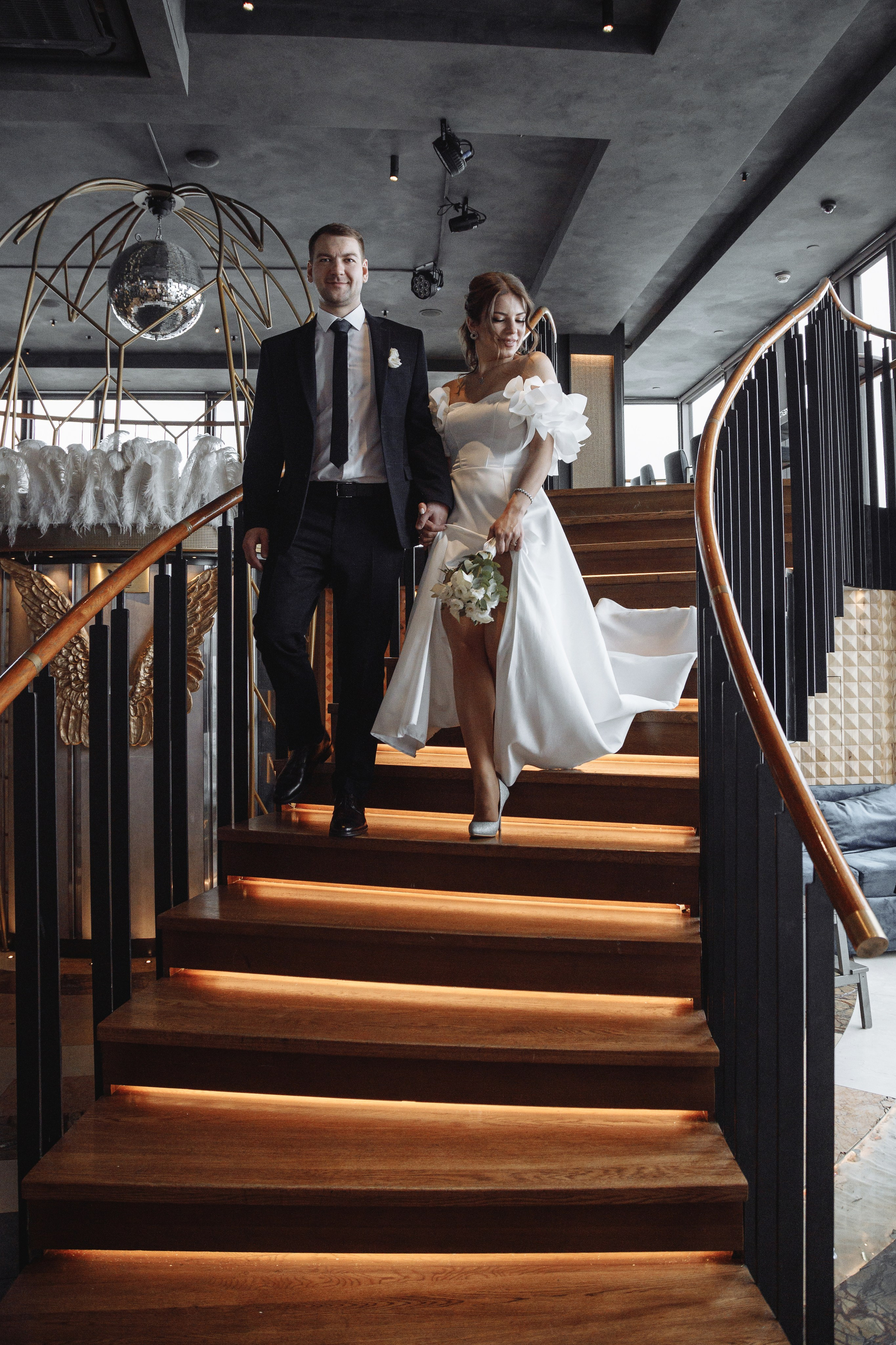 Москва-Сити, башня Око ресторан "Birds", регистрация брака