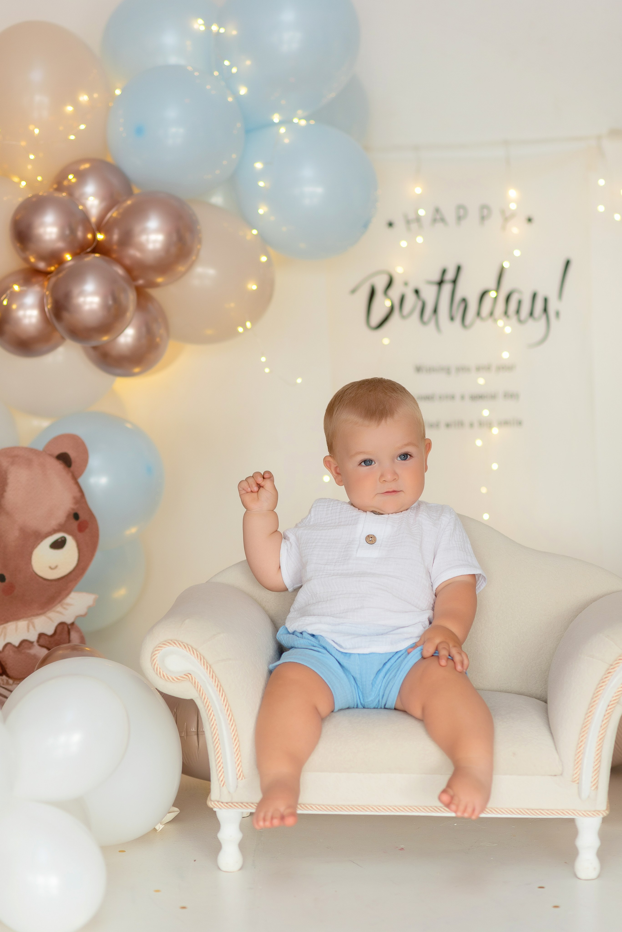 Фотосессия «Мне 1 годик». Свадебный и семейный фотограф в Крыму Elena Gavrik