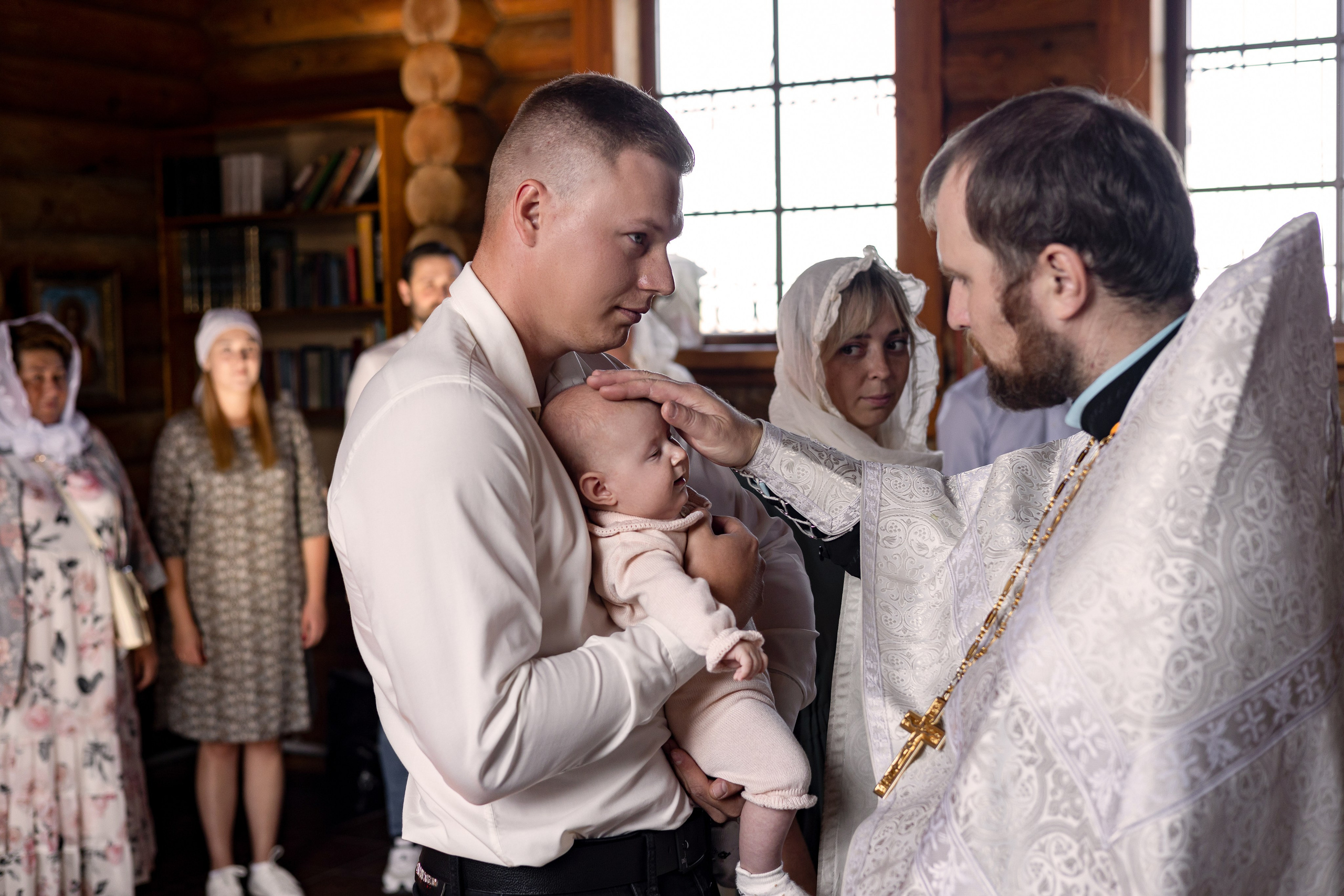Съемка Таинство Крещения. Фотограф новорожденных Воронеж